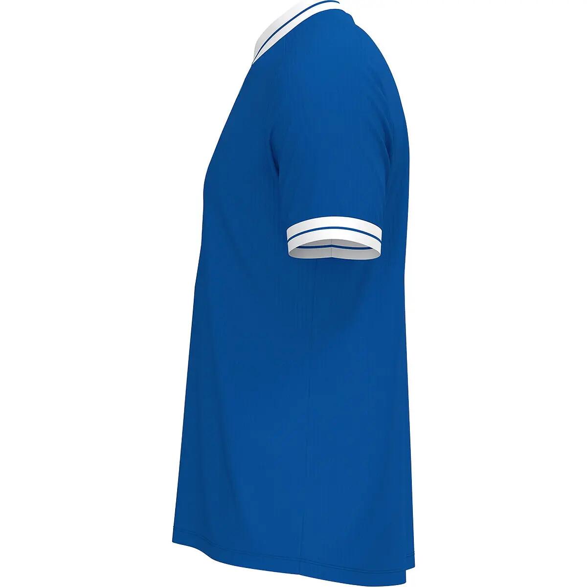 Maillot - handball/football - enfants - manches courtes, col en v - royal 3/4