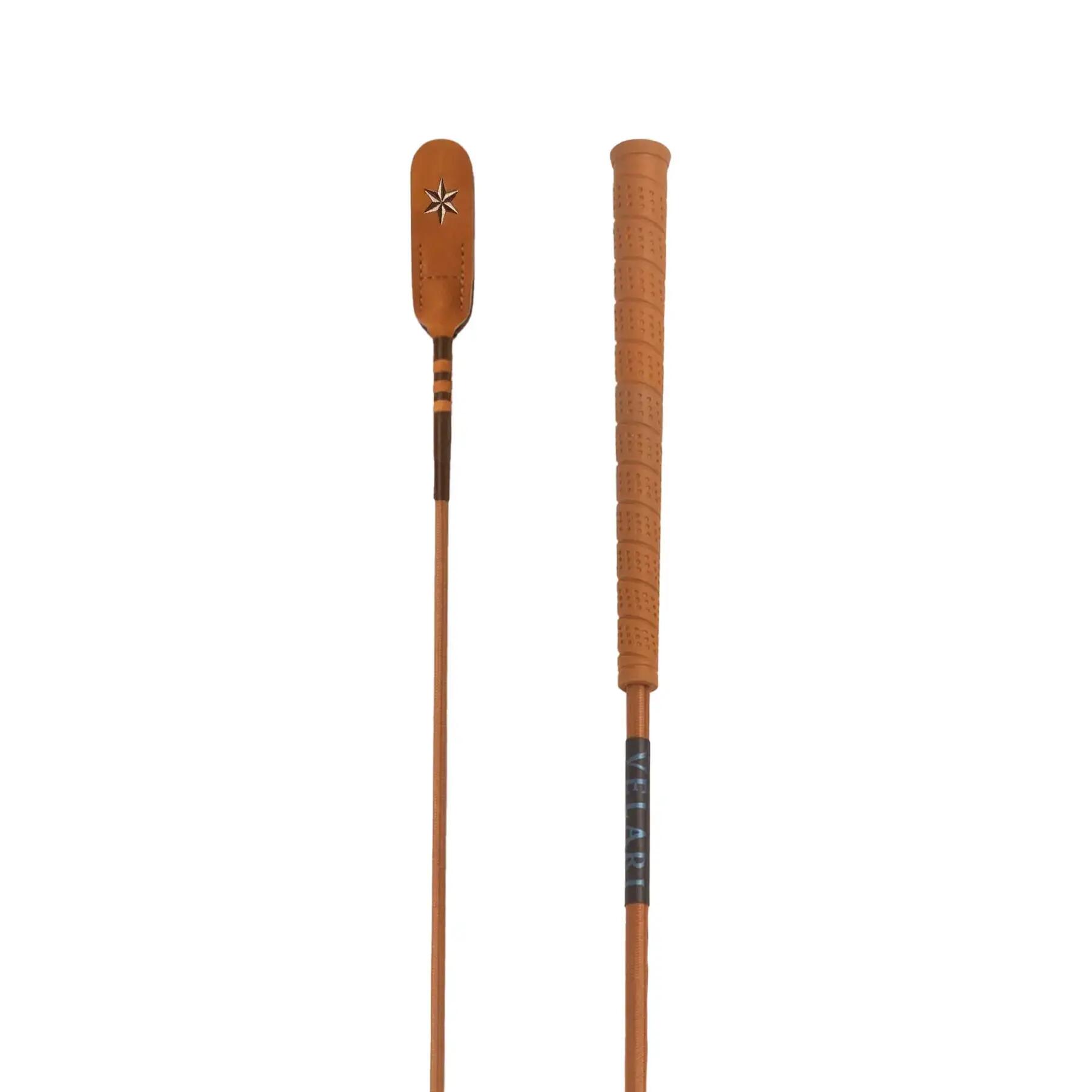 Frusta da dressage equitazione con impugnatura in gomma Velari Balance 2/4