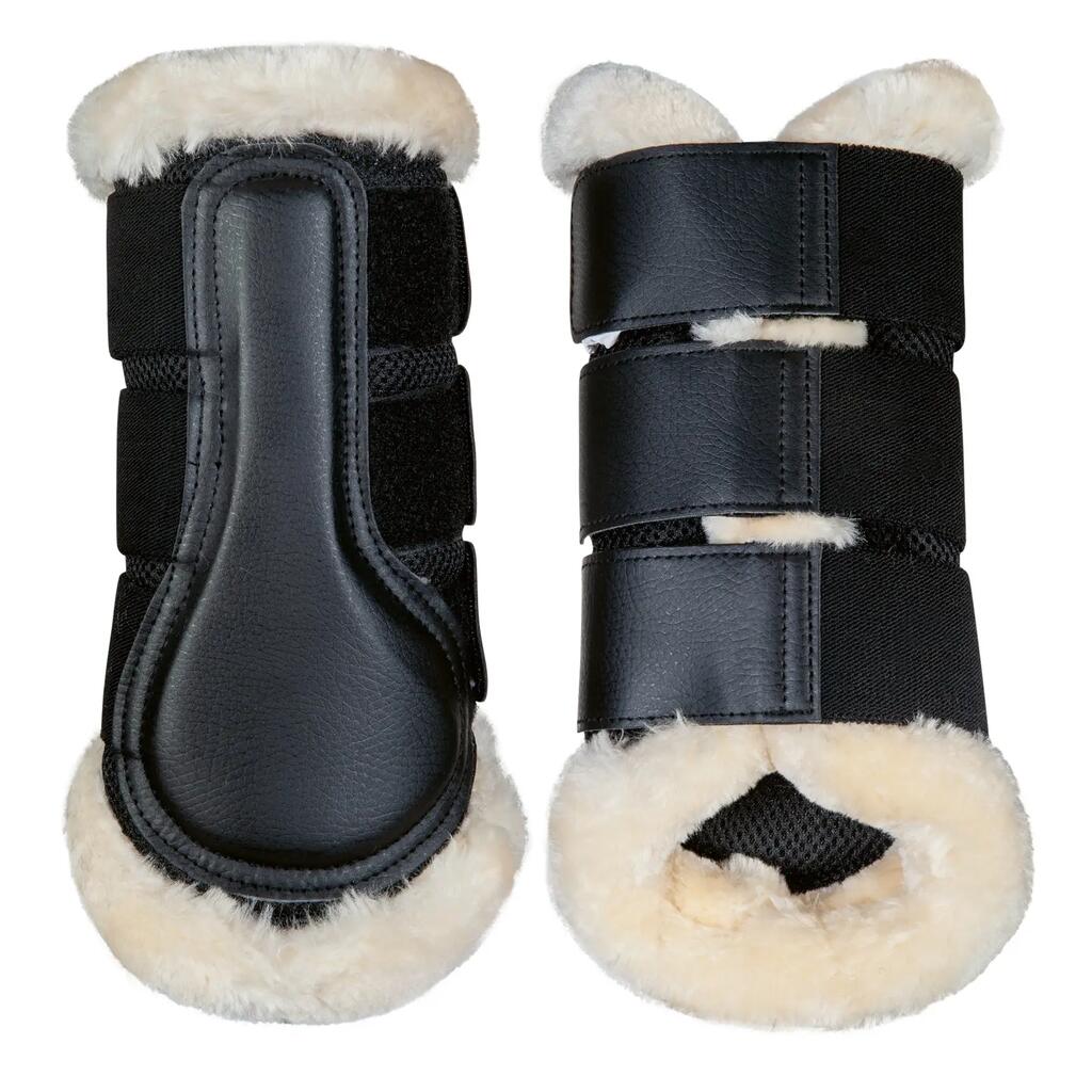 Closed horse gaiters HKM Comfort Mesh