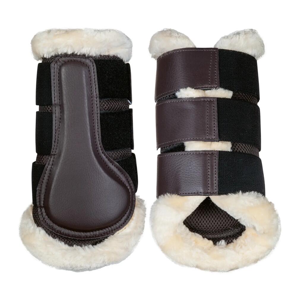 Closed horse gaiters HKM Comfort Mesh
