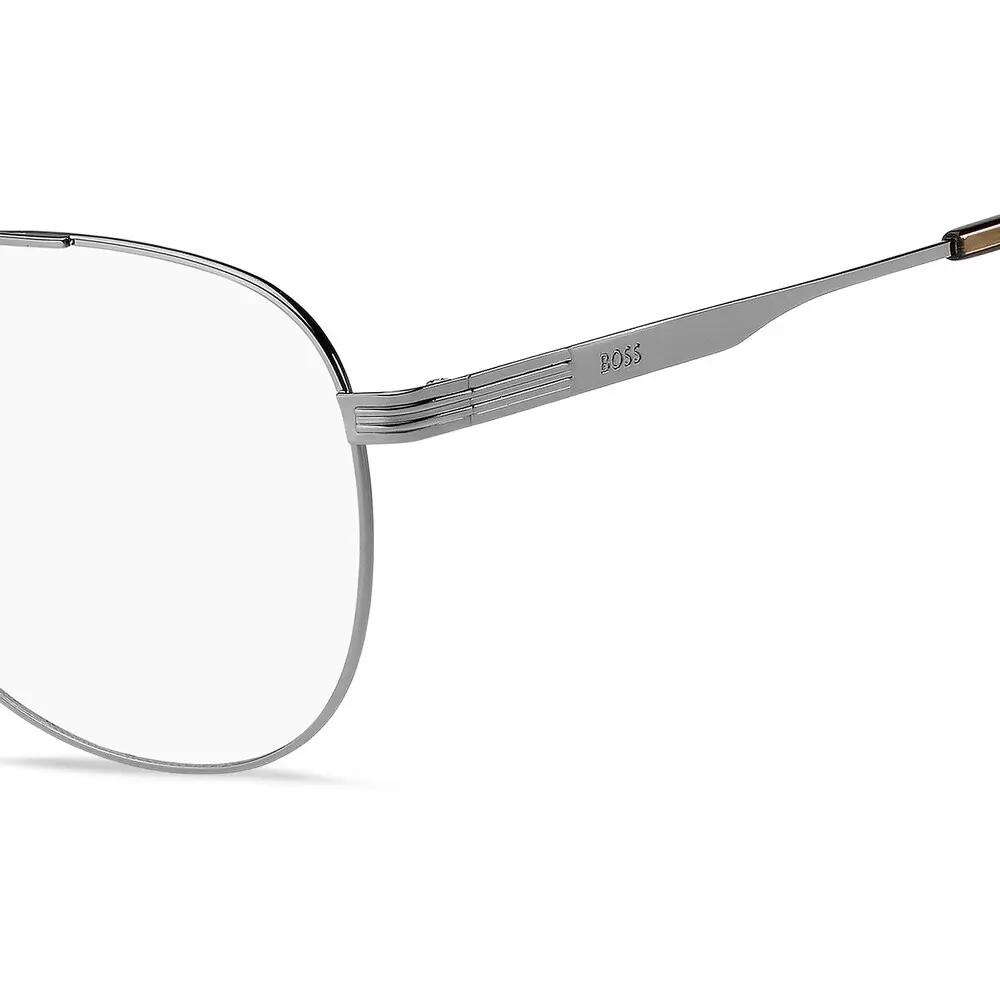 Occhiali da Vista Hugo Boss 1852 6LB in Metallo Uomo 57 mm 3/3