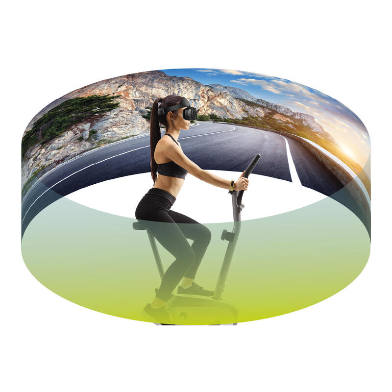 Fit Immersion MOBILE-2 indoor cycling kit in virtual reality voor Android