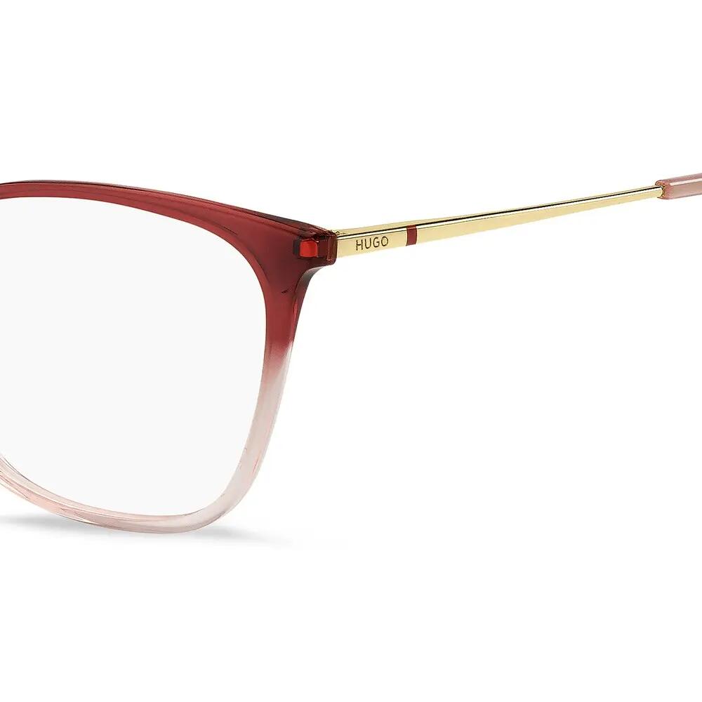 Occhiali da Vista Hugo HG 1294 0T5 in Acetato Donna 54 mm 3/3