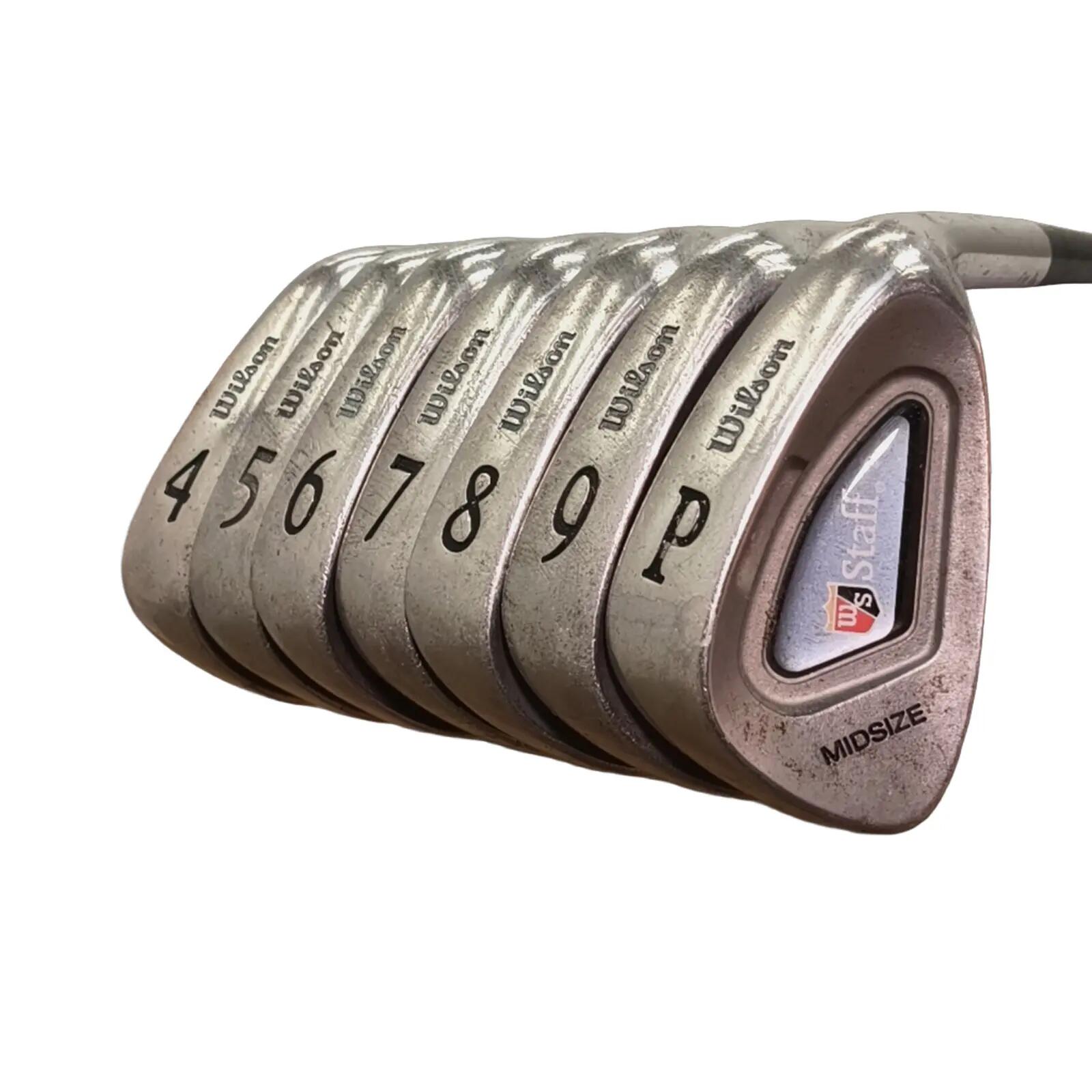 Wilson Staf Midsize IJzerset / 4-PW / Flex Regular / Grafiet 3/7