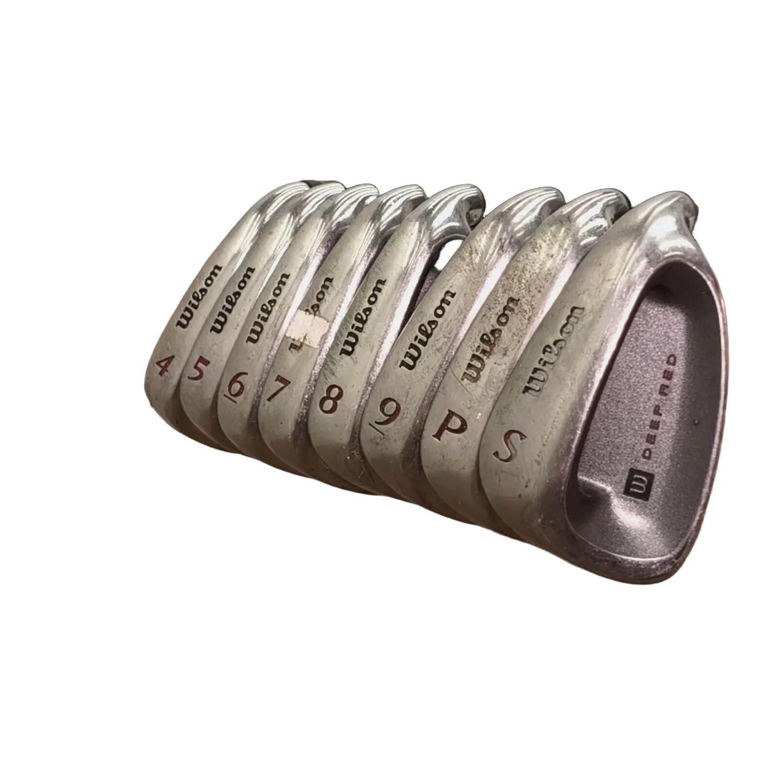 Wilson Dieprood IJzerset / 4-PW+SW / Flex Regular / Grafiet 3/7
