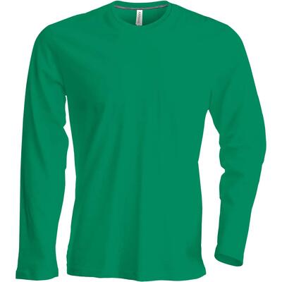 T-shirt met lange mouwen kariban col rond