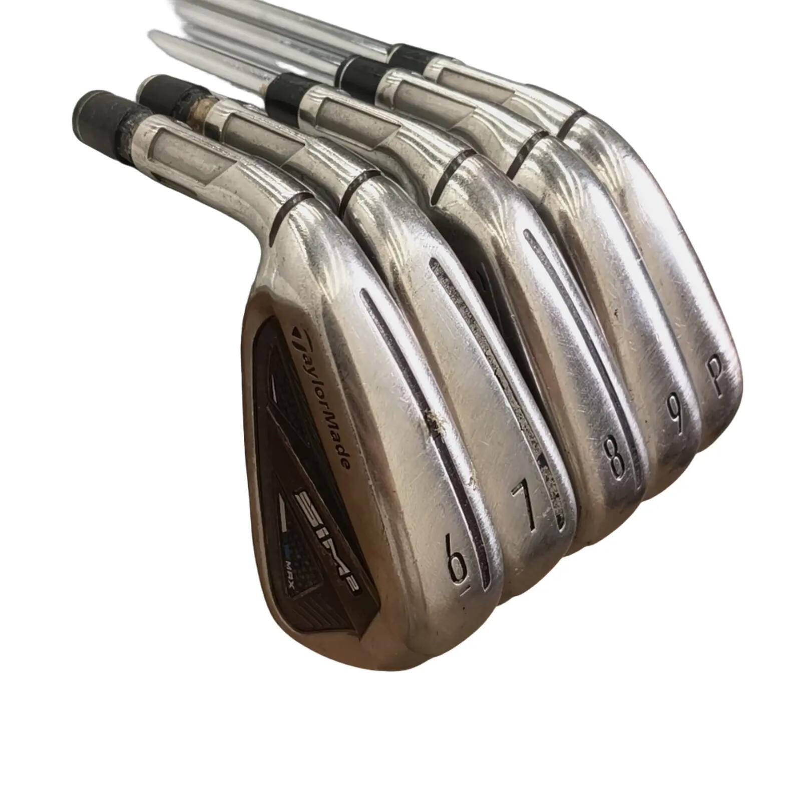 Linkshandig TaylorMade Sim 2 Max IJzerset / 5-PW / Flex Regular / Staal 3/7