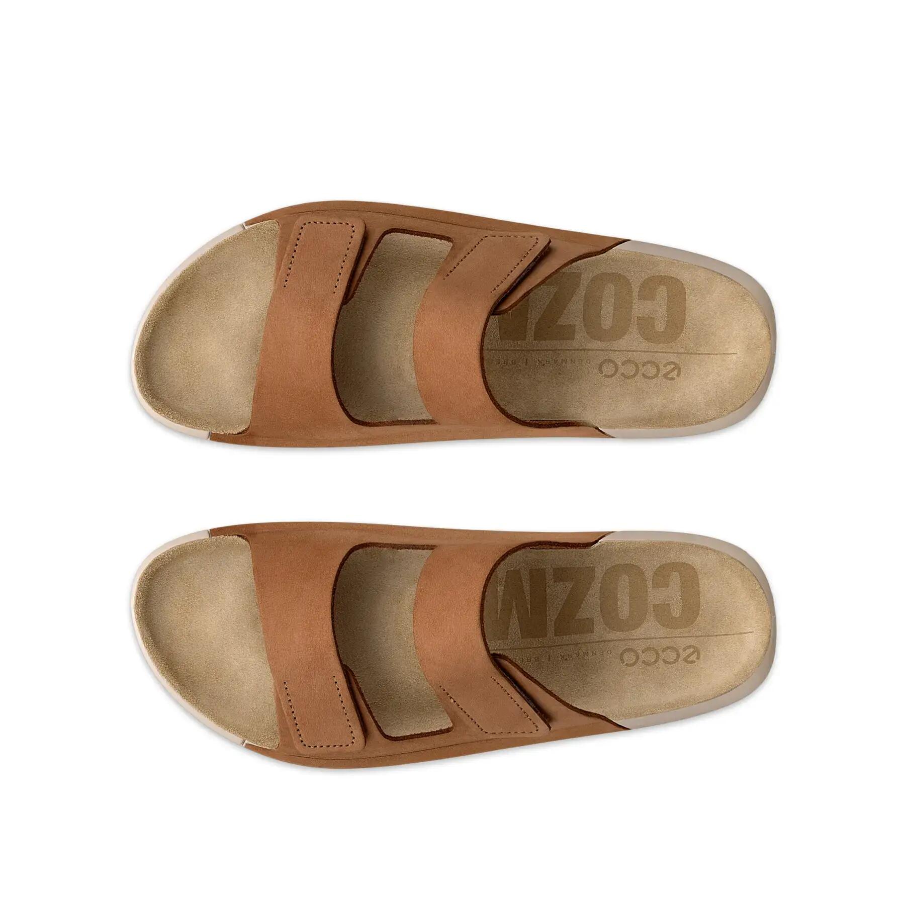 Nubuk-Zehentrenner mit zwei Riemen für Damen Ecco Cozmo 4/6