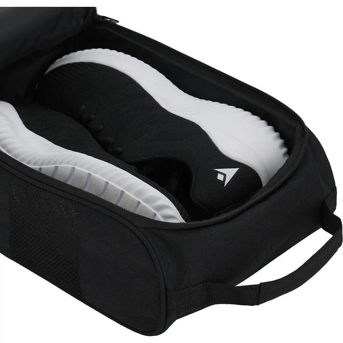 Sac à chaussures - sports - uniseks - sobre, rembourré, ventilé - ferry - noir 3/5
