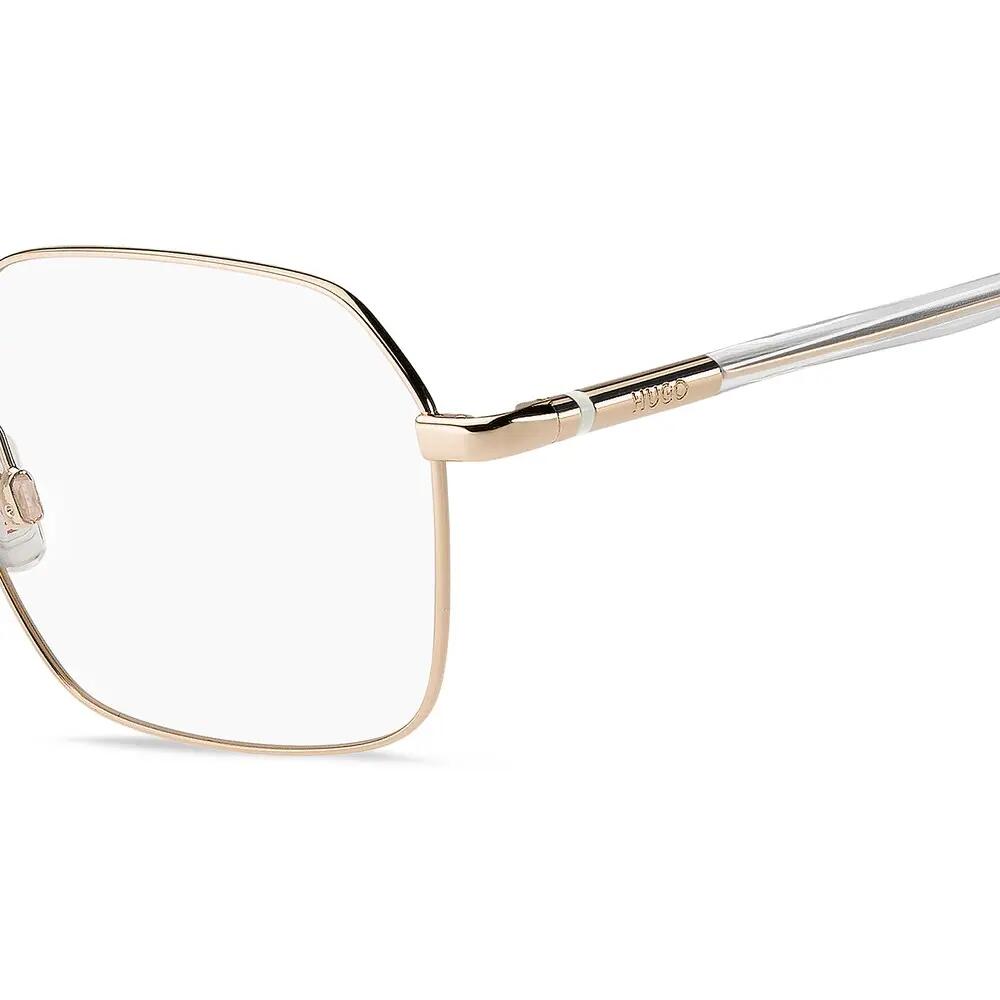 Occhiali da Vista Hugo HG 1382 DDB in Metallo Donna 54 mm 3/3