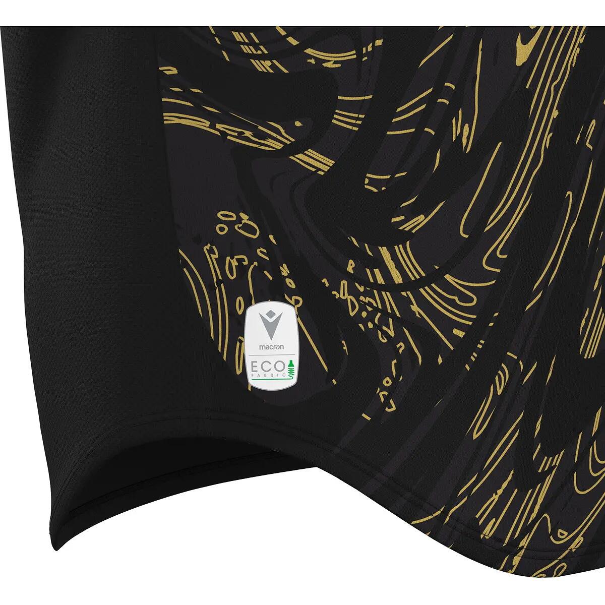 Herren - handball trikot kurzärmelig arcane eco - schwarz/gold 5/5