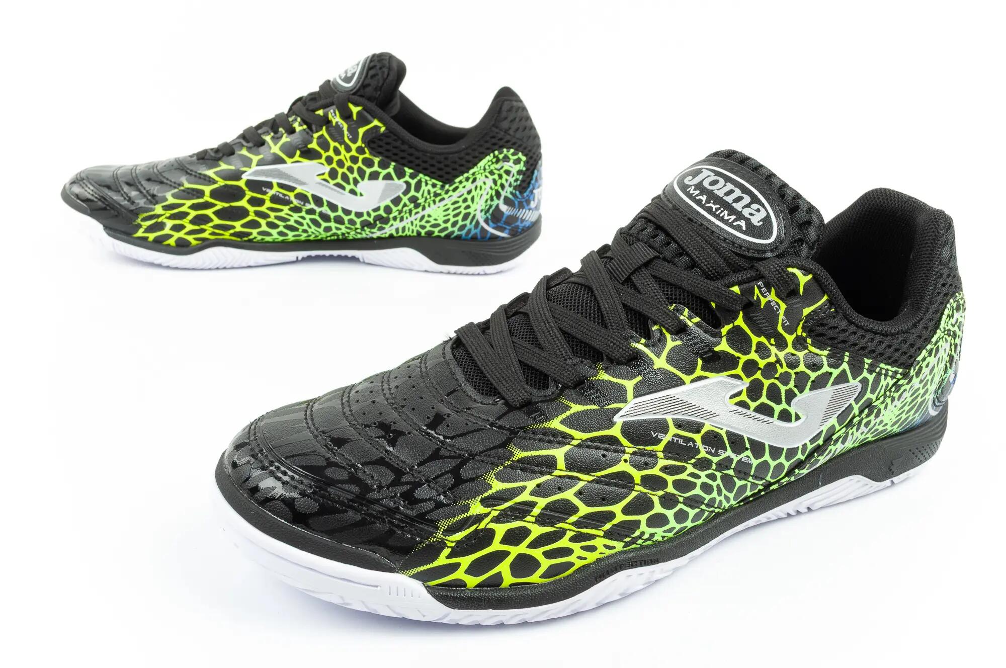 Zapatillas Fútbol Sala Hombre Joma Maxima 2531 Negro Resistentes-MAXW2531IN 8/10