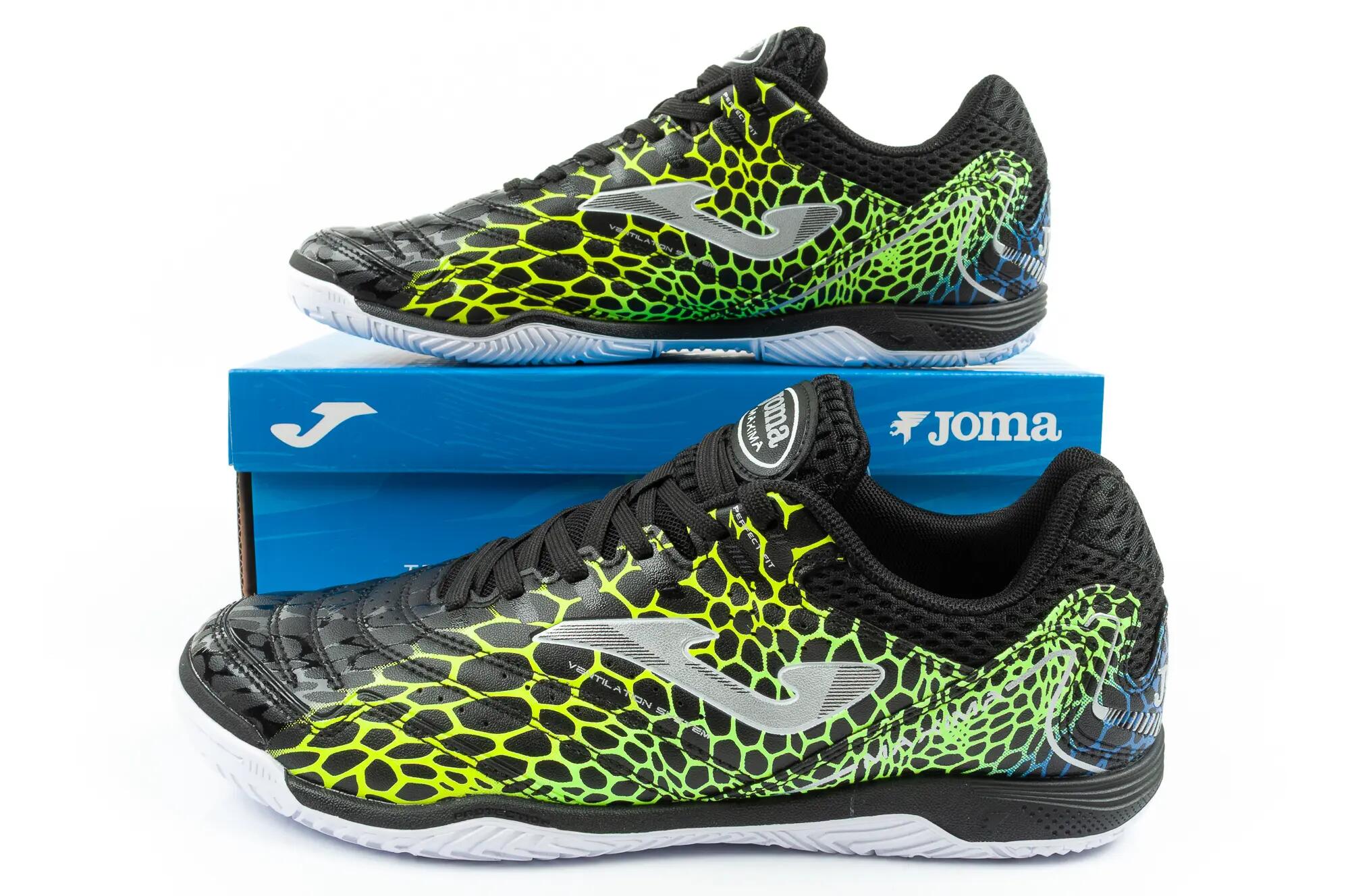 Zapatillas Fútbol Sala Hombre Joma Maxima 2531 Negro Resistentes-MAXW2531IN 10/10