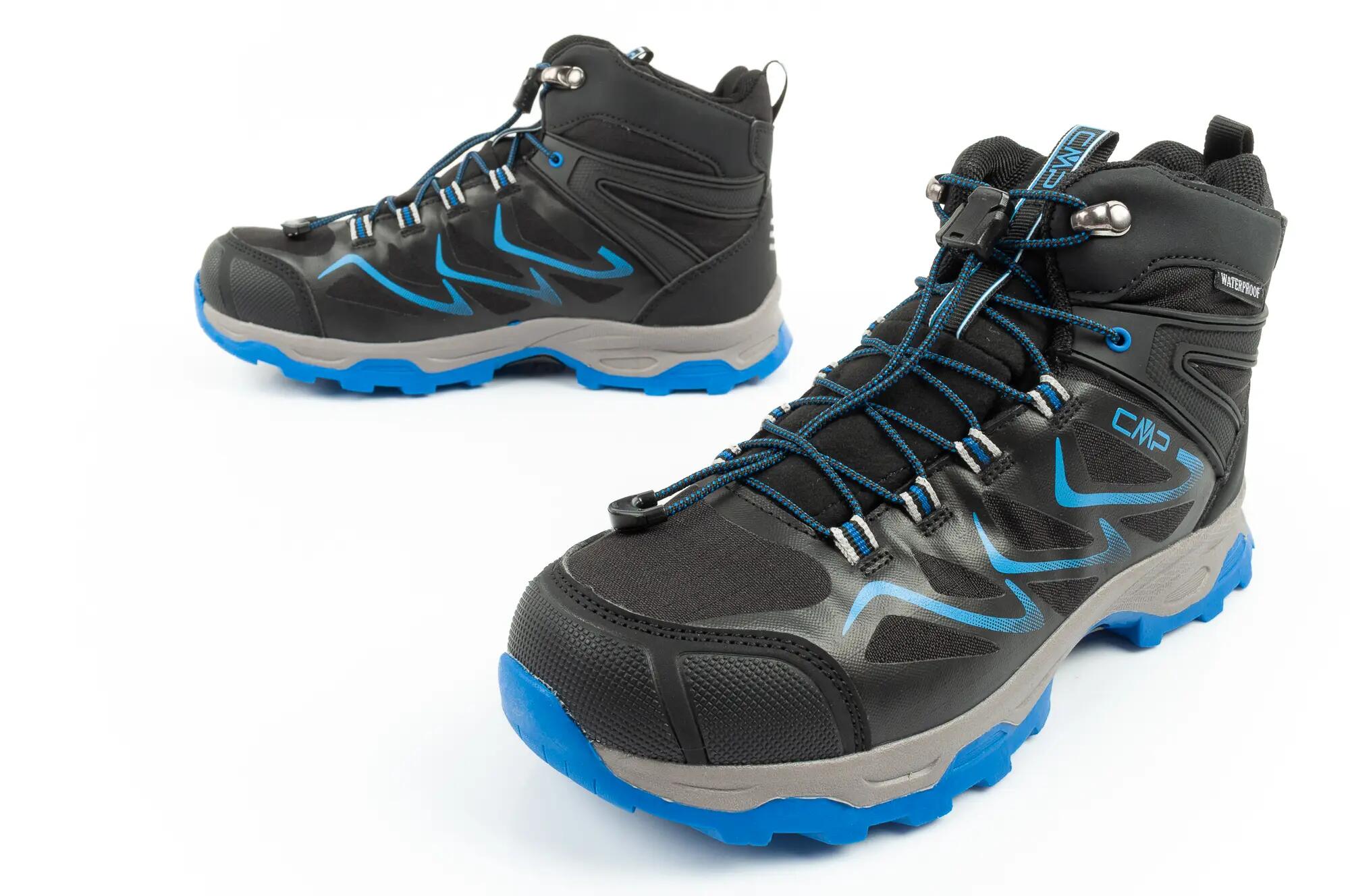 CMP Kids Byne Mid WP Outdoorschoenen Nero-Royal maat 28 8/10