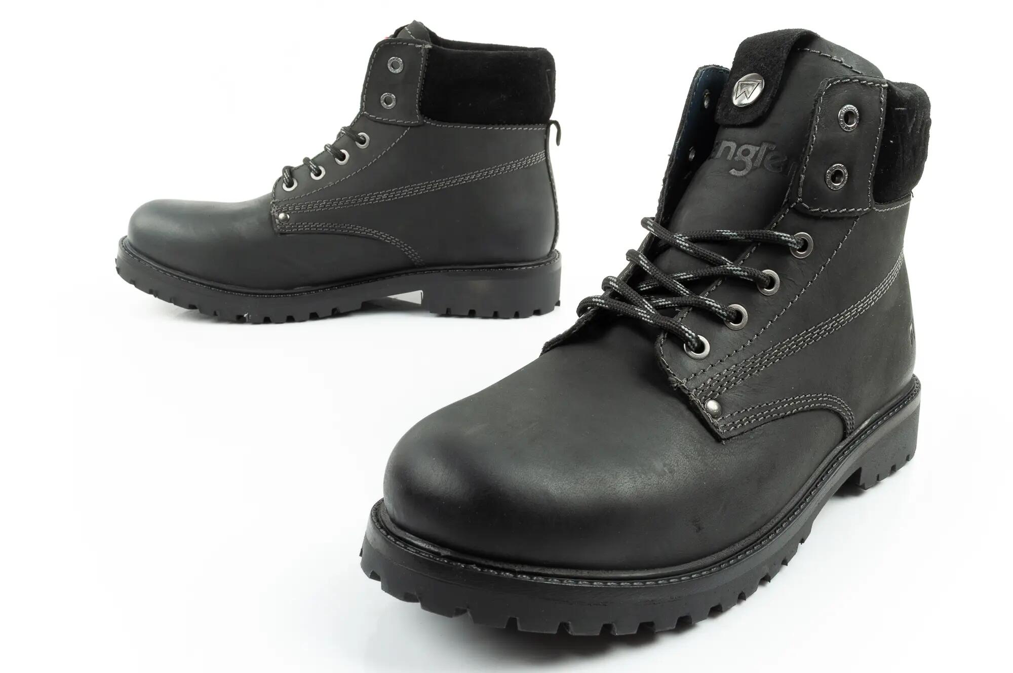 Herenlaarzen Wrangler Arch leer 8/10