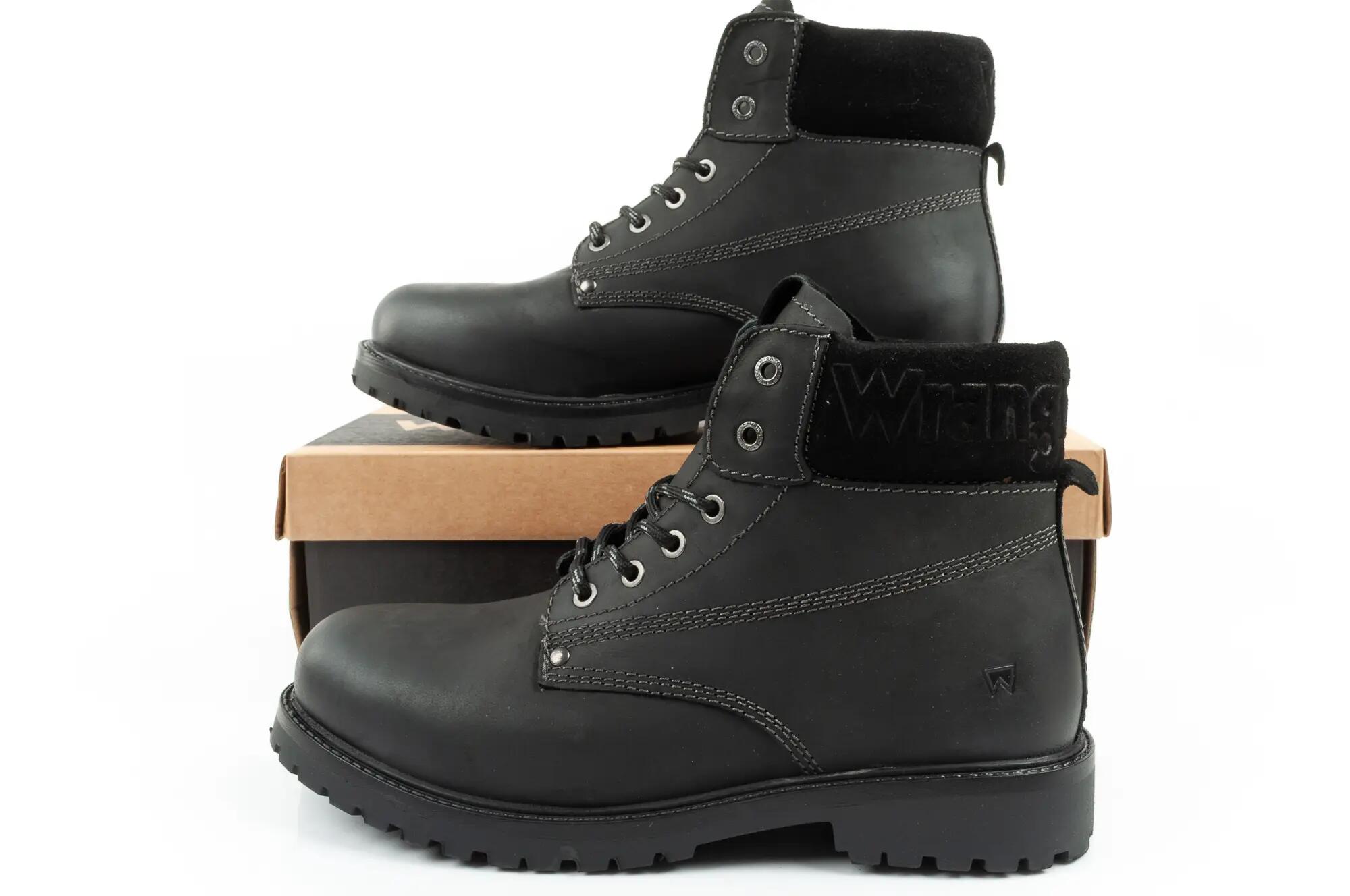 Herenlaarzen Wrangler Arch leer 10/10