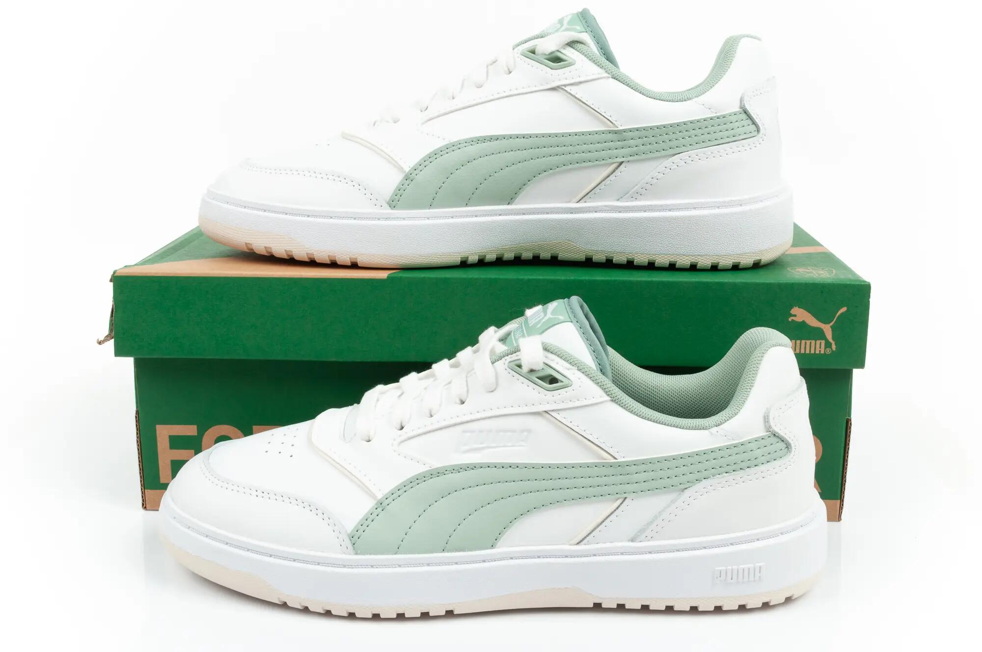 Volwassen uniseks Doublecourt Trainers (Wit) 10/10