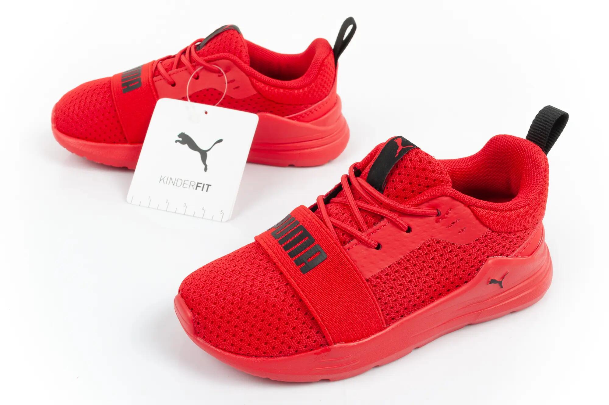 Scarpe Sportive Bambini Puma Wired Run Rosso 7/10