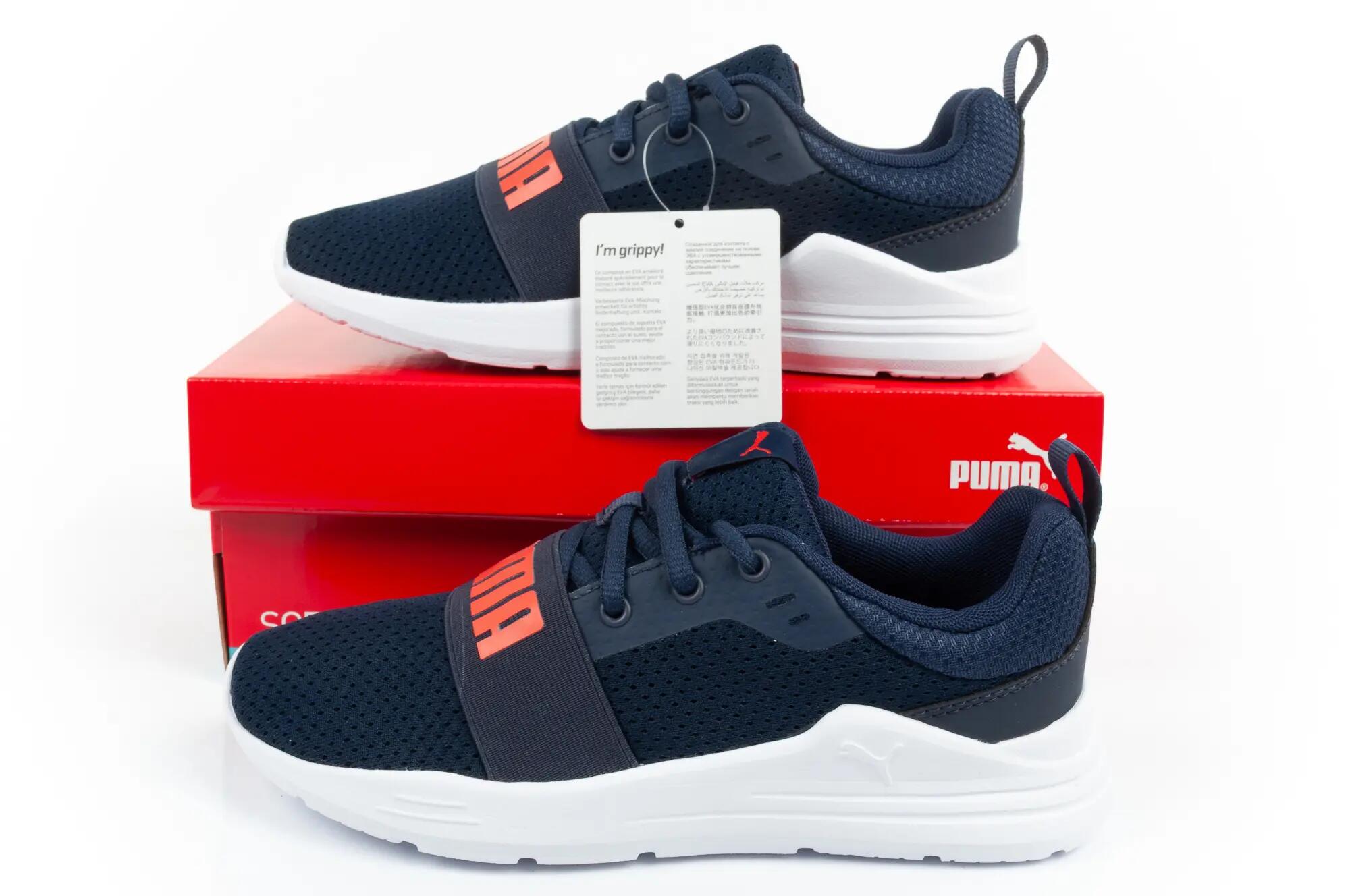 Zapatillas Niño Puma Wired Run Ps Azul Marino 10/10