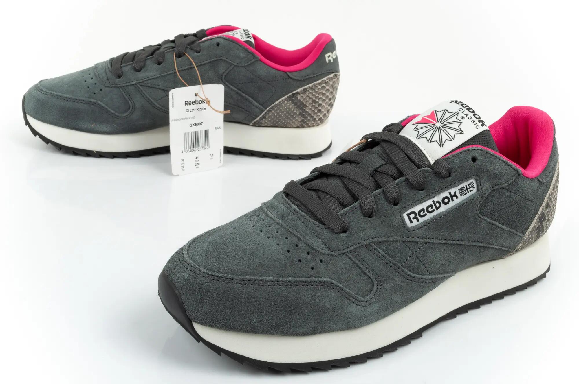 Scarpe da ginnastica Reebok Classic Leather, Grigio, Donne 8/10