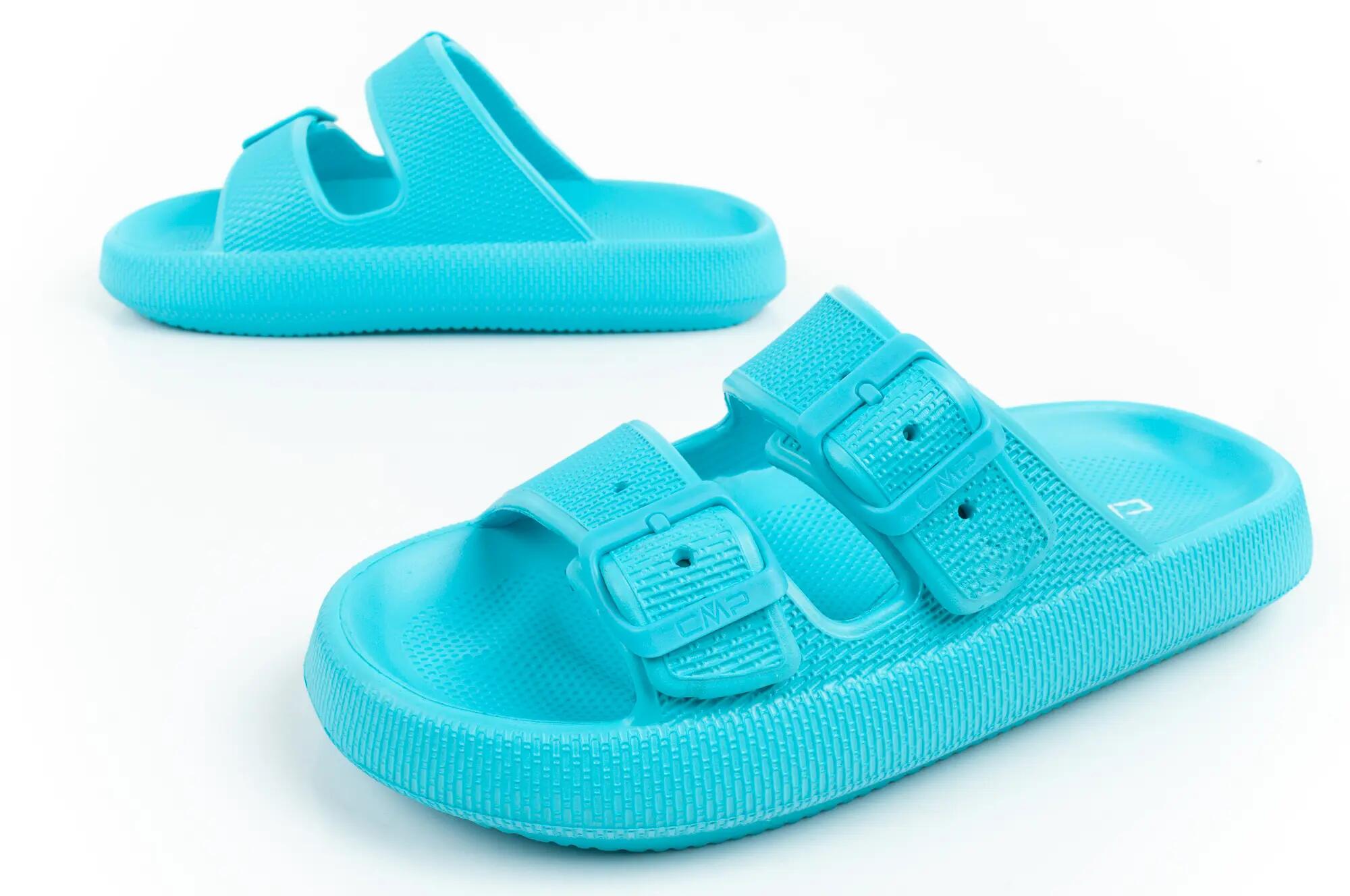 Sportpantoffels voor dames CMP Belem Pantoffels turquoise comfortabel 8/10