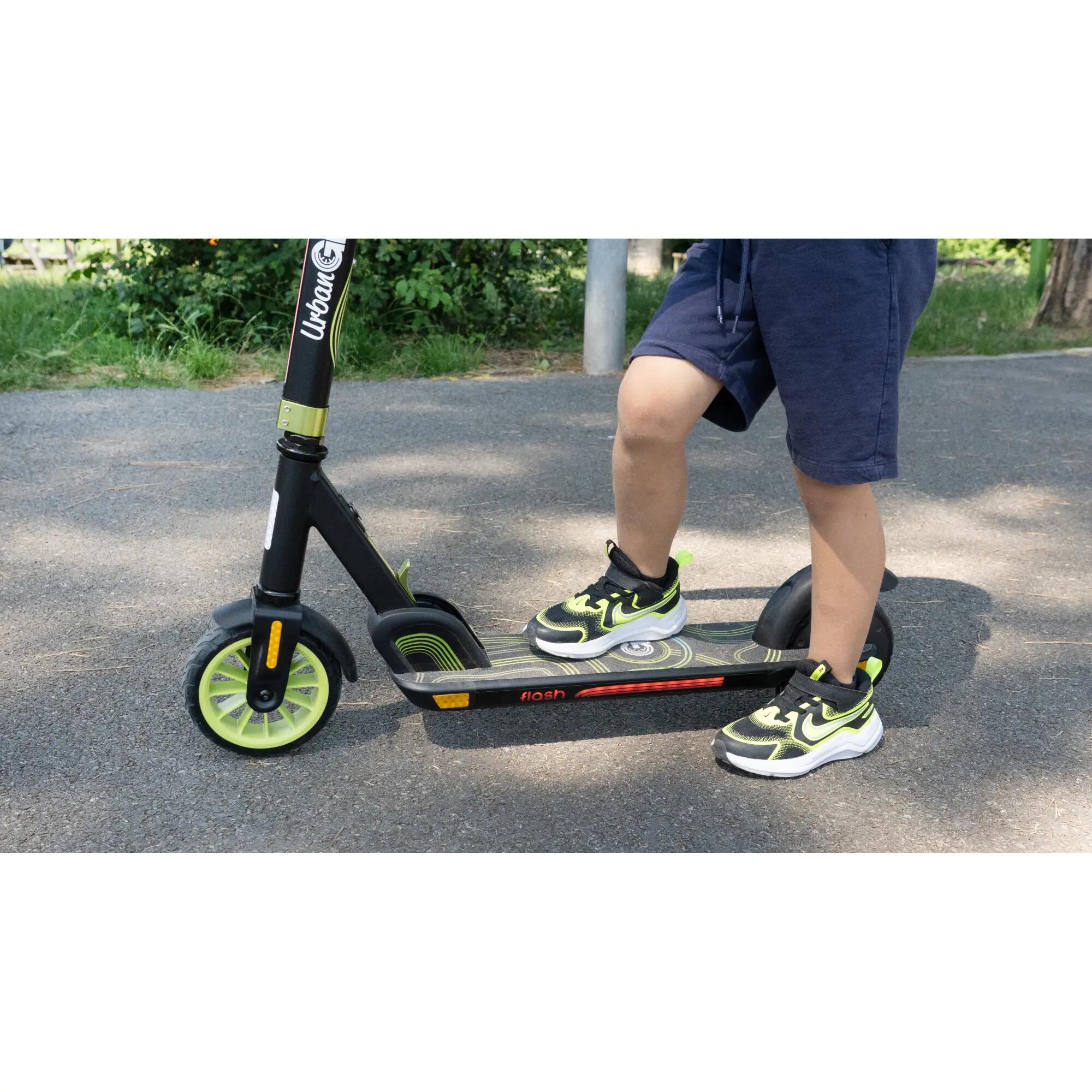 RIDE FLASH – Trotinete Elétrica Infantil 6 anos+ | 16 km/h | LED RGB | 6,5 kg 6/7