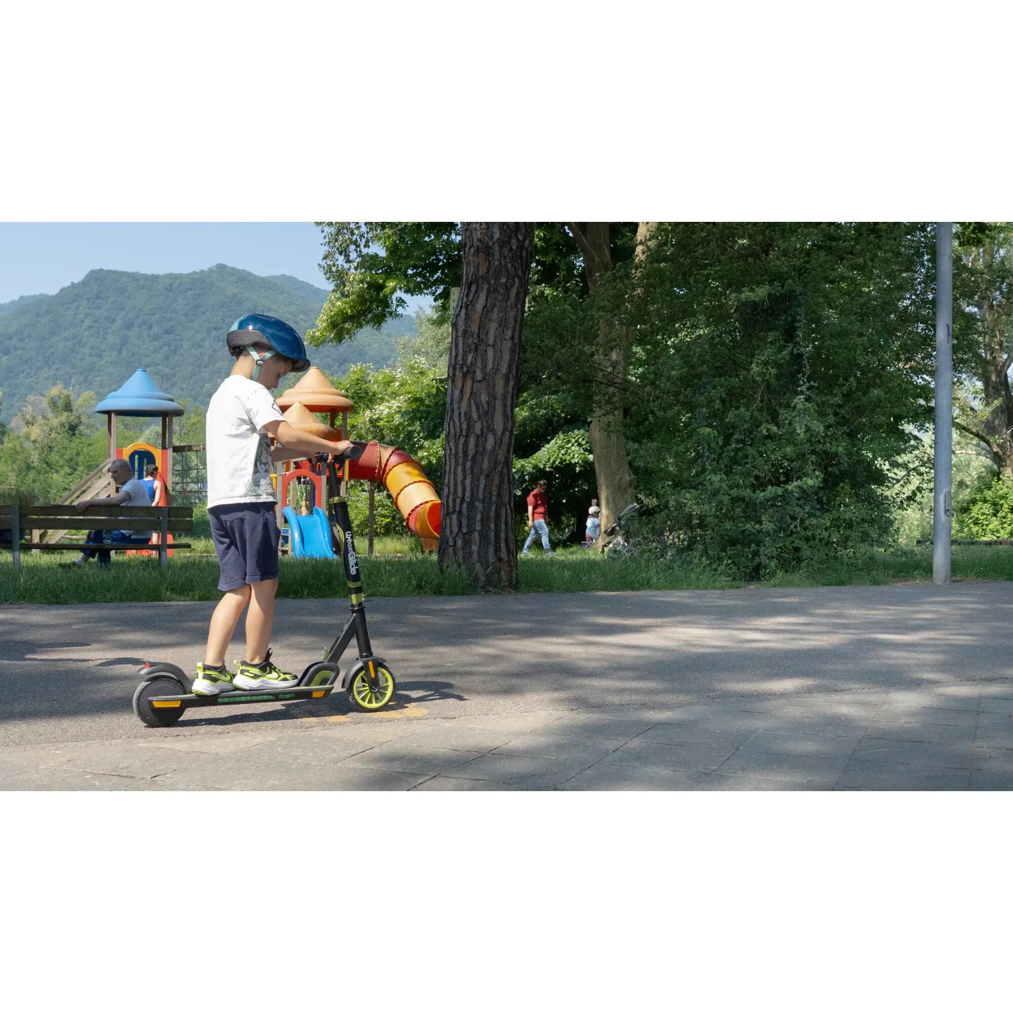 RIDE FLASH – Trotinete Elétrica Infantil 6 anos+ | 16 km/h | LED RGB | 6,5 kg 5/7