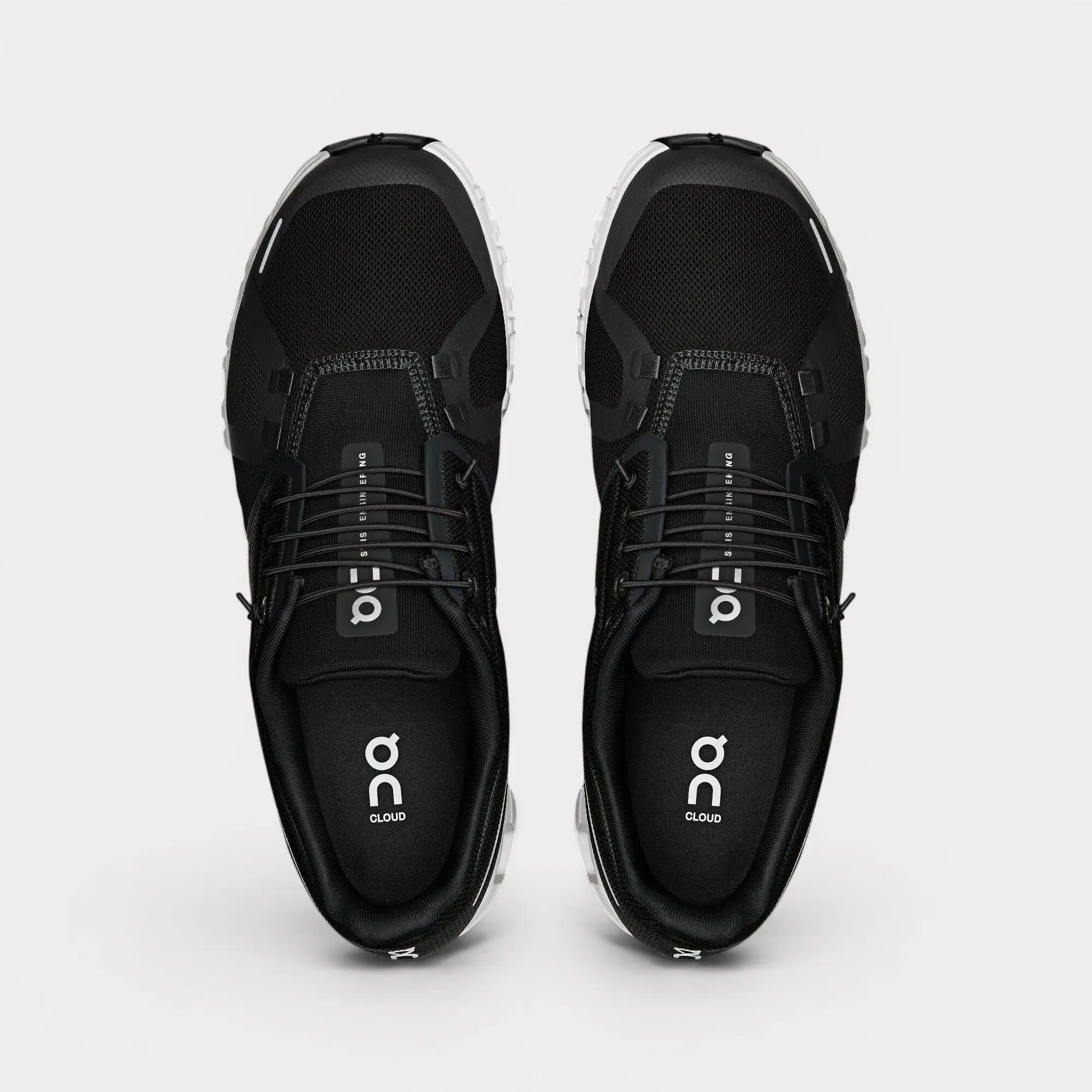 Schuhe On-Running Cloud 6 schwarz und weiß 5/7