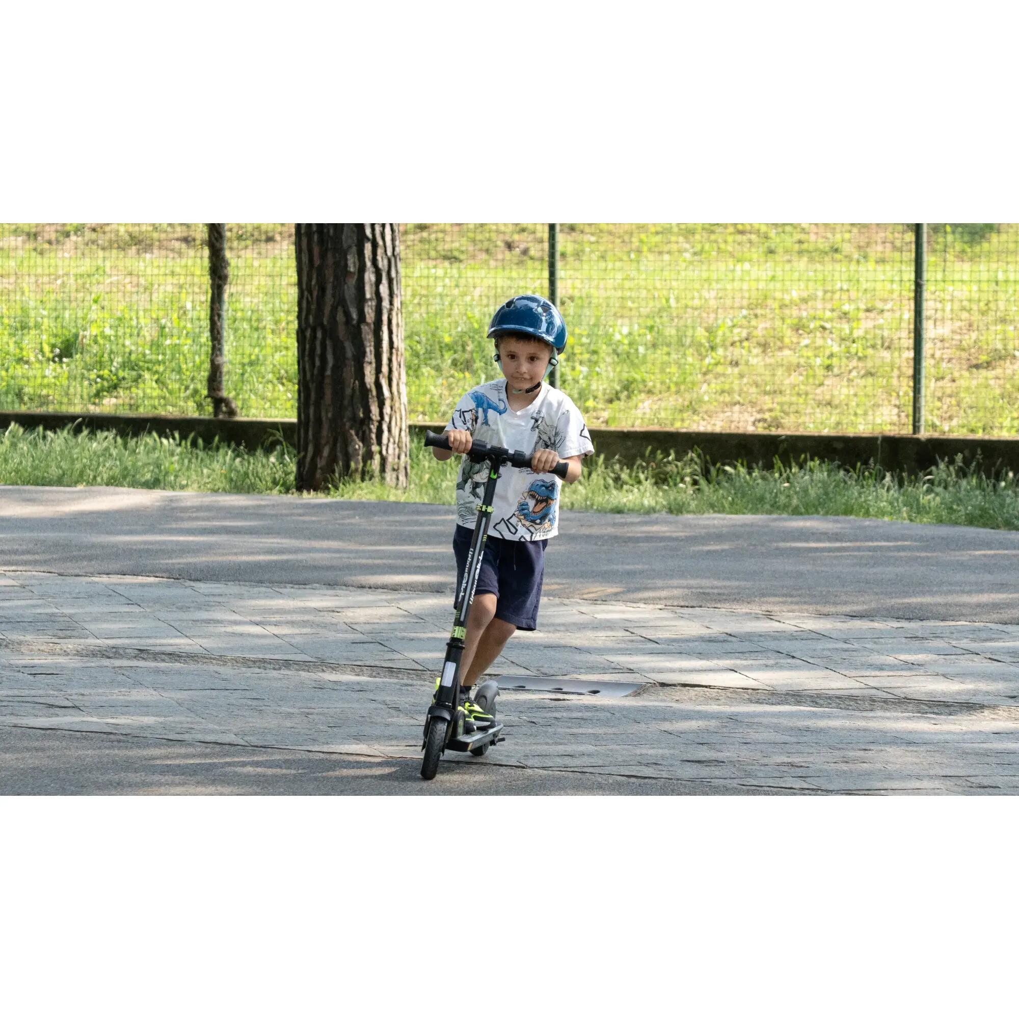 RIDE FLASH – Trotinete Elétrica Infantil 6 anos+ | 16 km/h | LED RGB | 6,5 kg 4/7