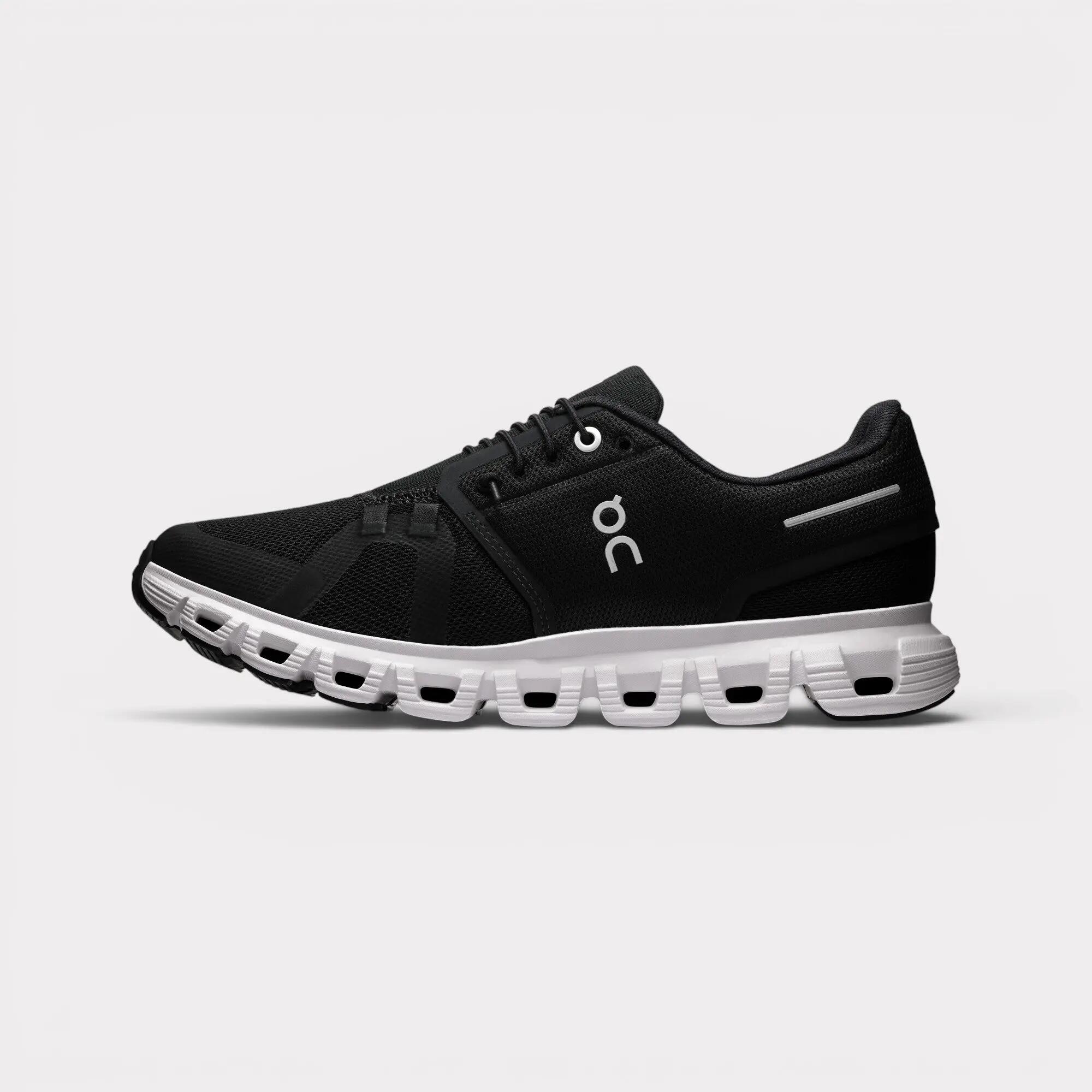 Chaussures On Running Cloud 6 Femme Noir/Blanc 3/6