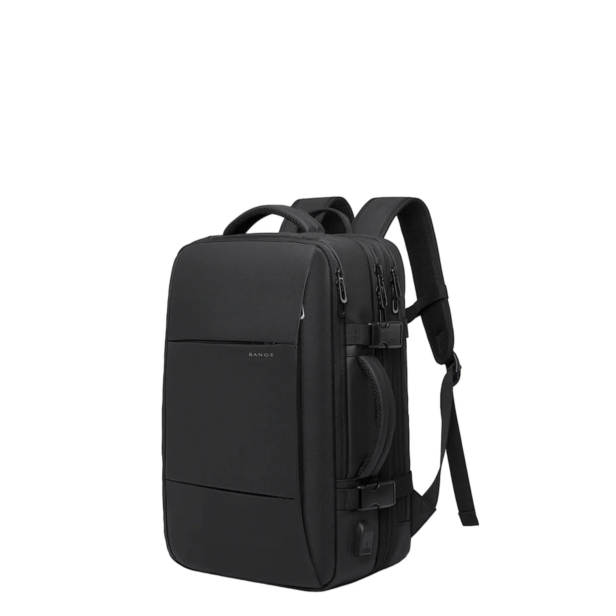 Executive Expandable Backpack Black