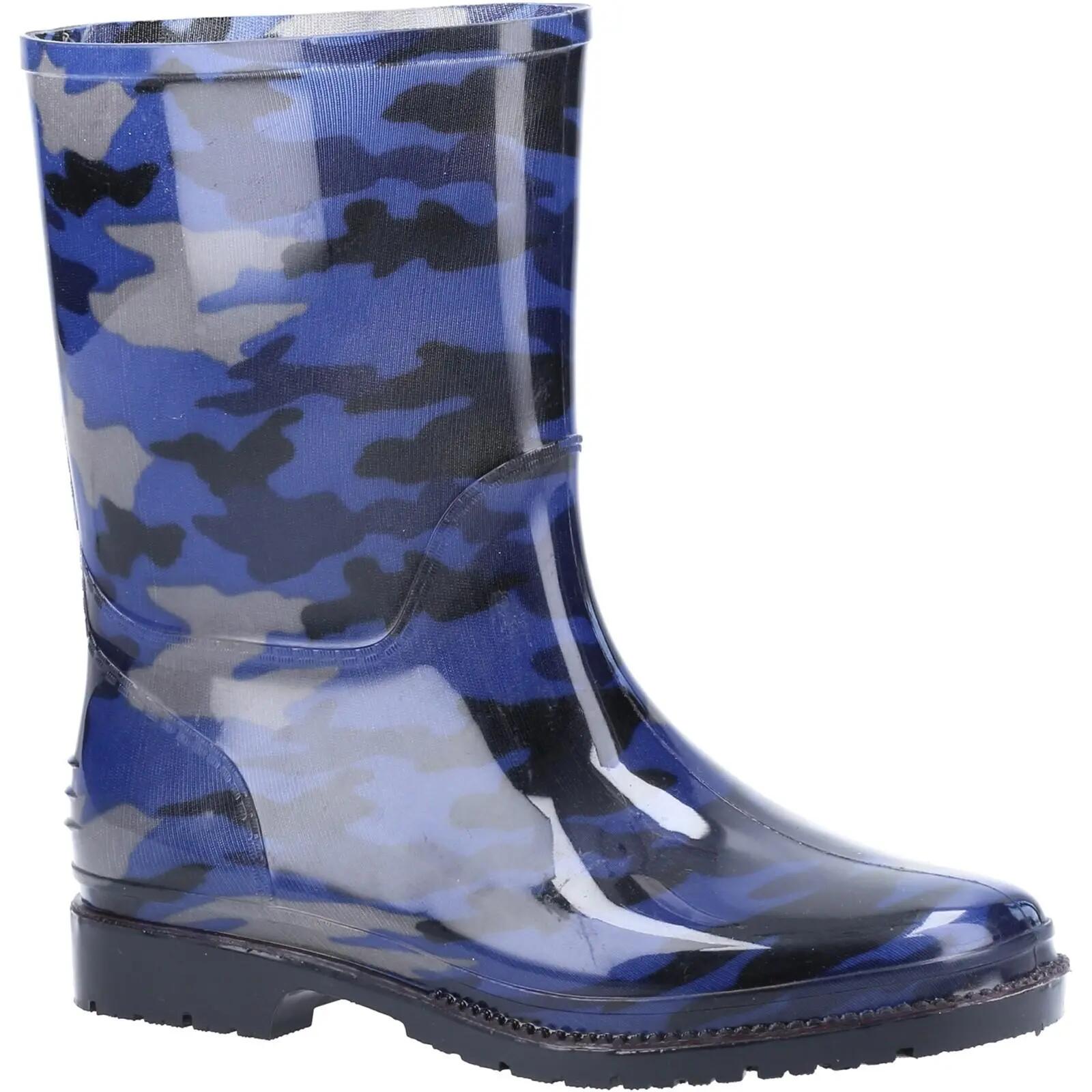 Bottes De Pluie Enfant (Bleu Marine) 1/5