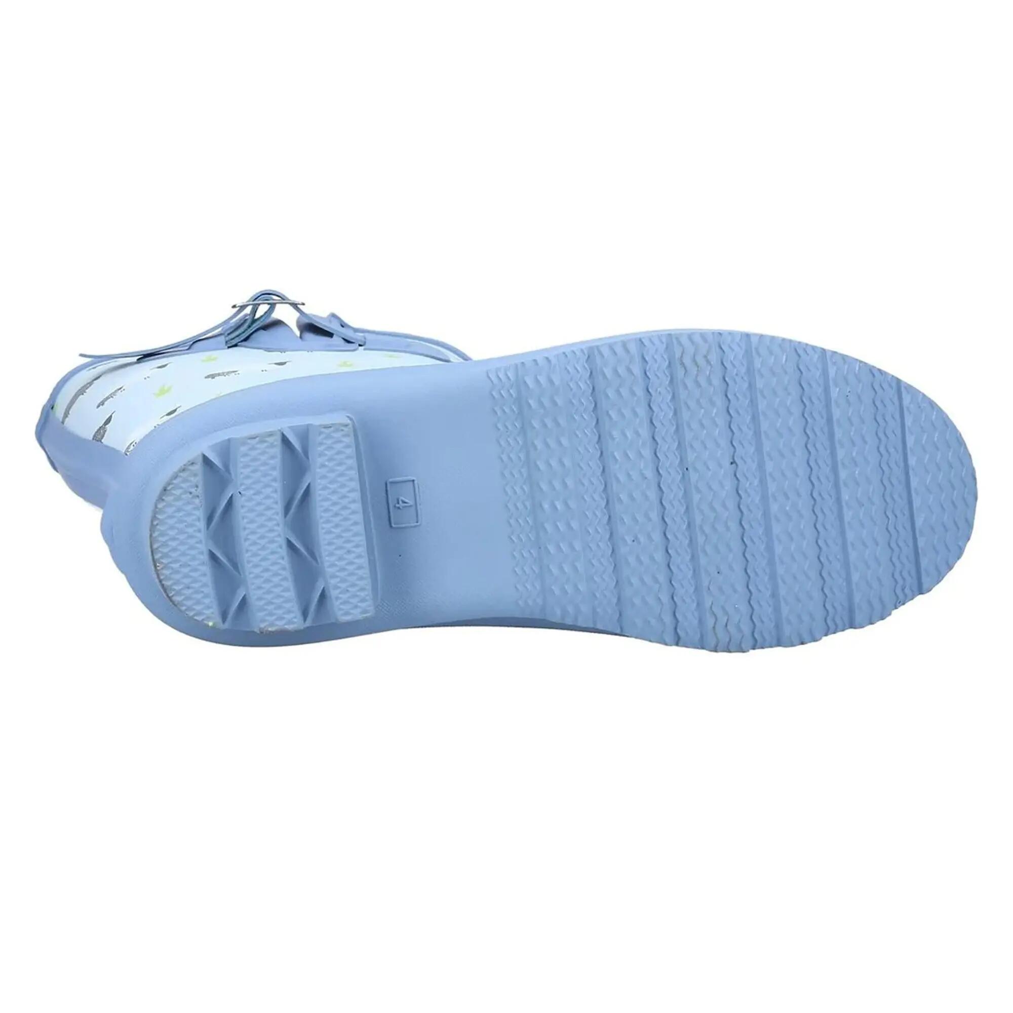 Stivali Di Gomma Pecora Donna Cotswold Farmyard Blu 4/5