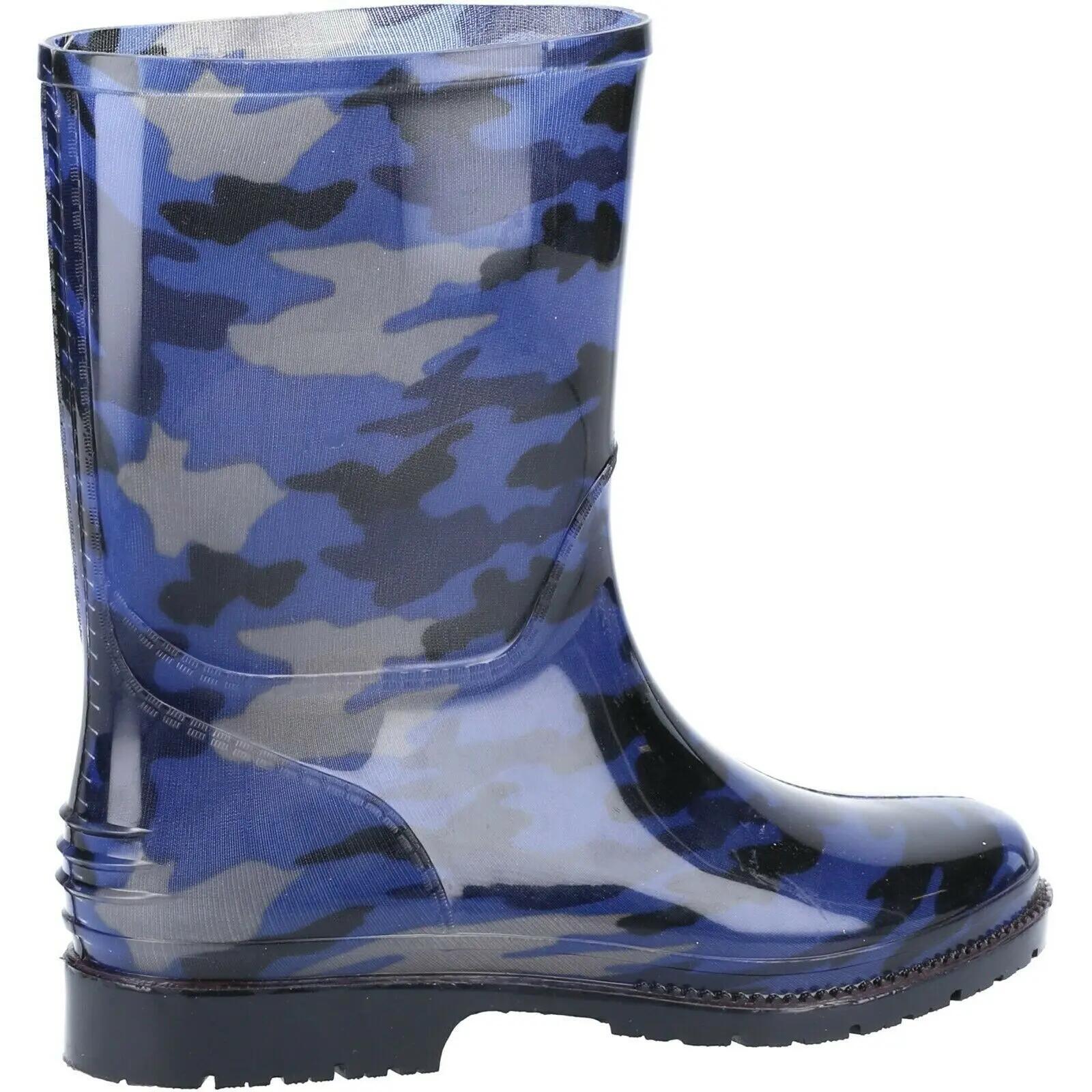 Bottes De Pluie Enfant (Bleu Marine) 2/5