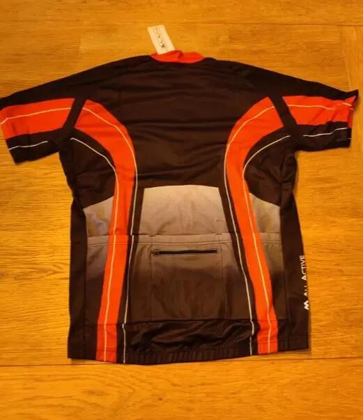 Entre Particuliers - Maillot de vélo Ravenna KM Red, taille medium 2/2