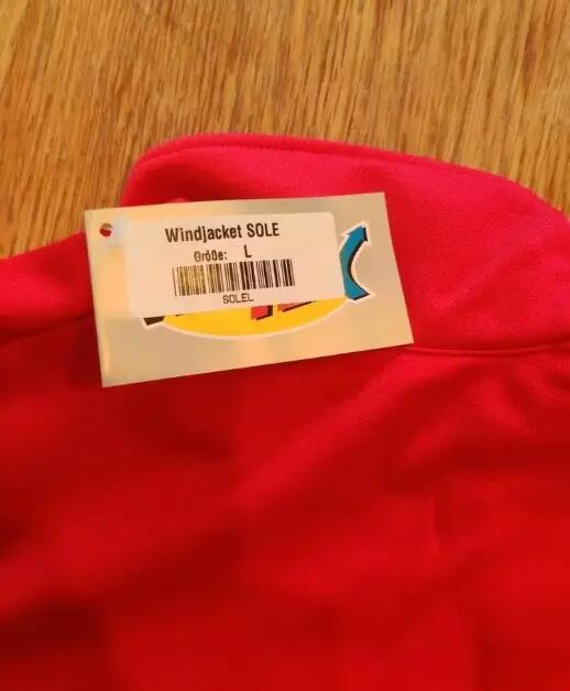 Entre Particuliers - maillot de vélo à manches longues. Rouge, taille L 3/3