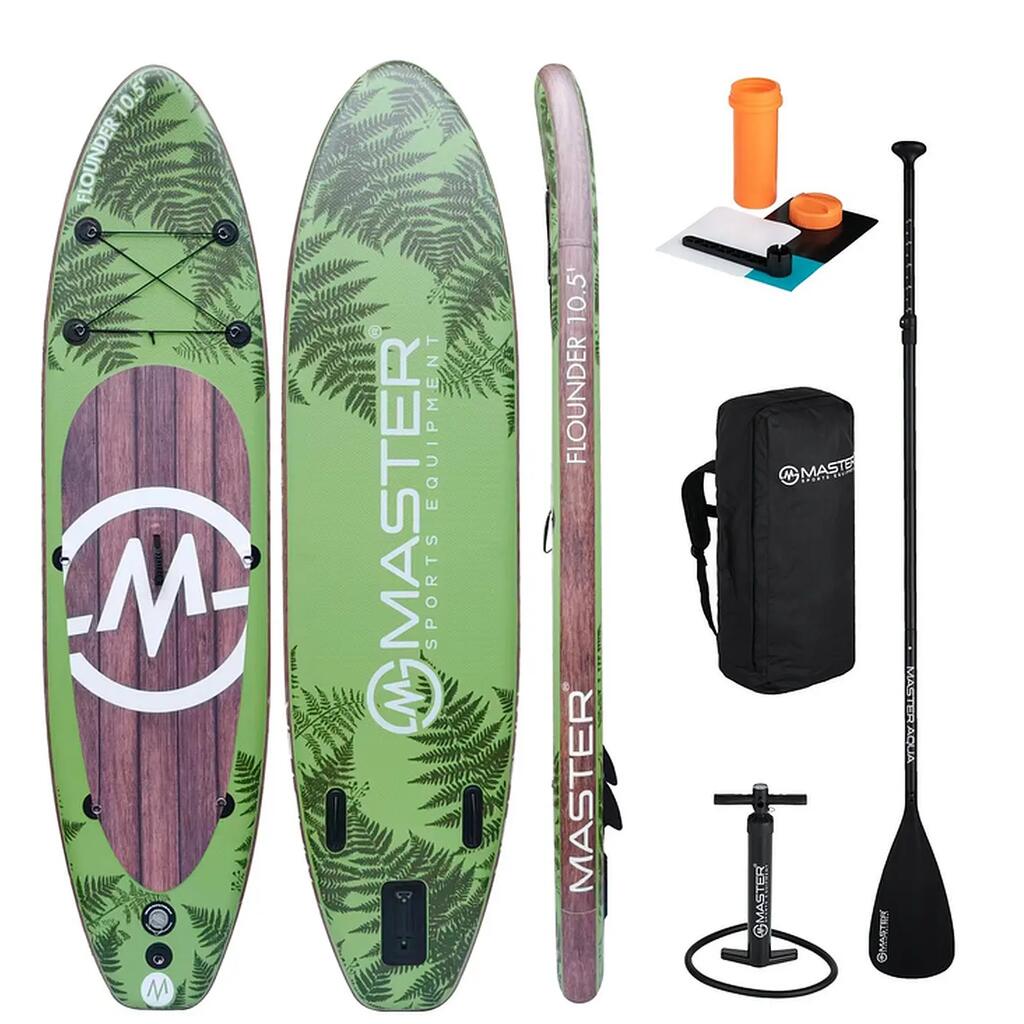 Paddleboard MASTER Aqua Flounder - 10.5