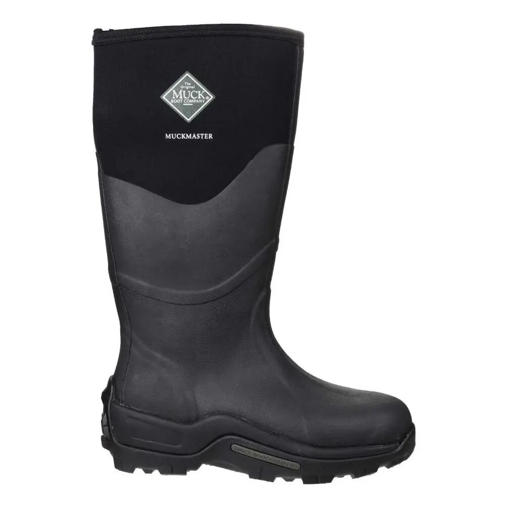 Muckmaster Stivali Wellington Mezza Gamba Unisex Muck Boots Nero 3/3