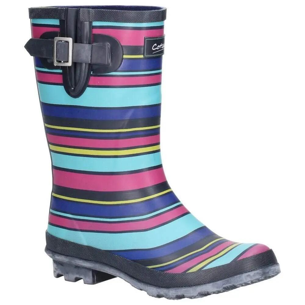 Paxford Gummistiefel Damen Bunt/Streifen 1/4