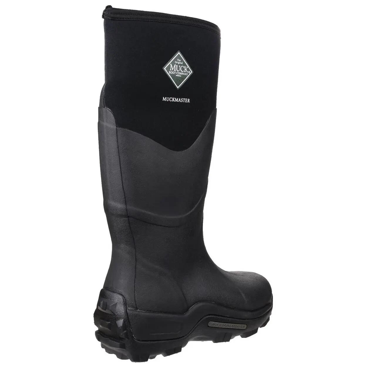 Muckmaster Stivali Wellington Mezza Gamba Unisex Muck Boots Nero 2/3