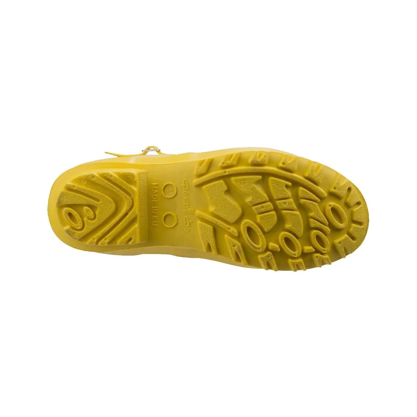 Sandringham BuckleUp Womens Wellington Boots (Yellow) 3/5