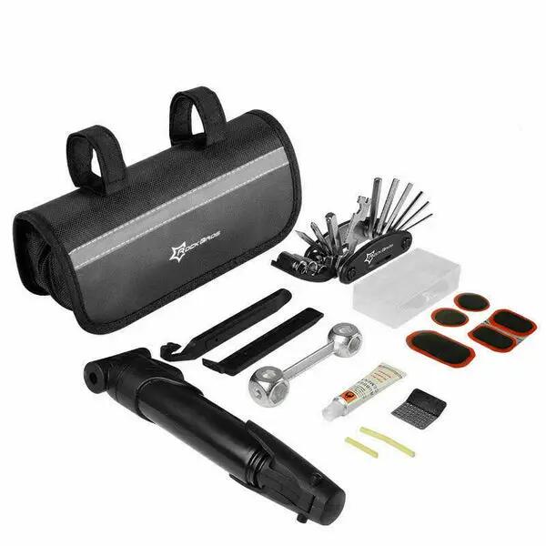 Bike Repair Tool Kit Multi-Purpose for Bicycle Repairs 14pcs Tyre Tools