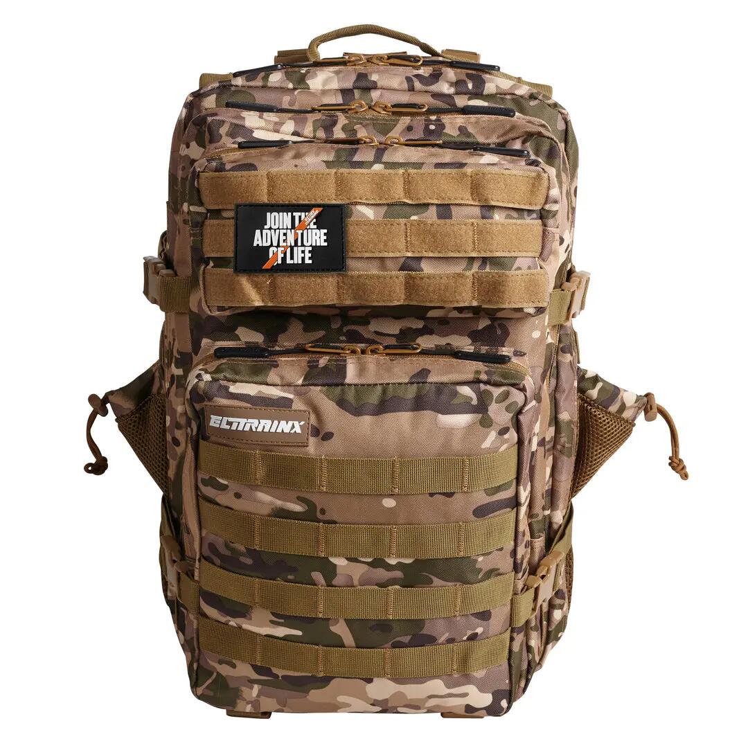 ELITEX TRAINING Batoh 45L Camo V1 do kabiny, voděodolný