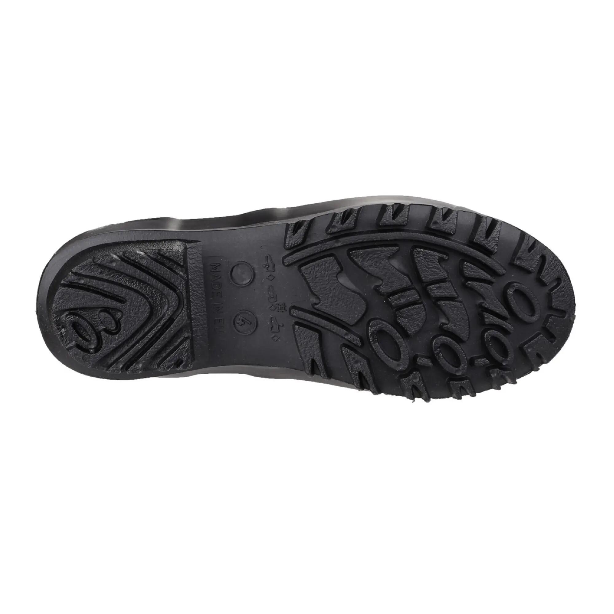 Unisex Sandringham Gummistiefel Damen und Herren Schwarz 4/6