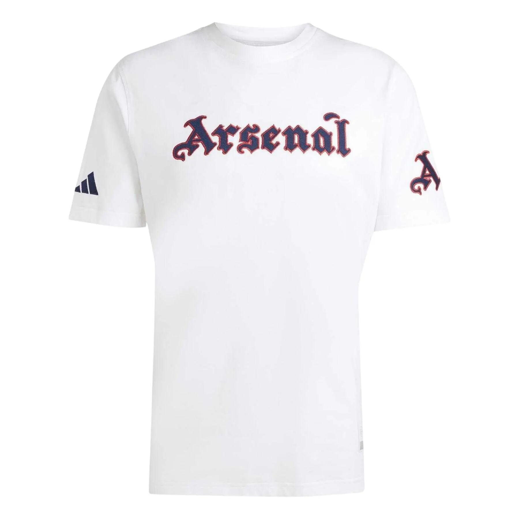 Adidas Unisex Adult Arsenal FC Cotton Crew Neck Short-Sleeved T-Shirt