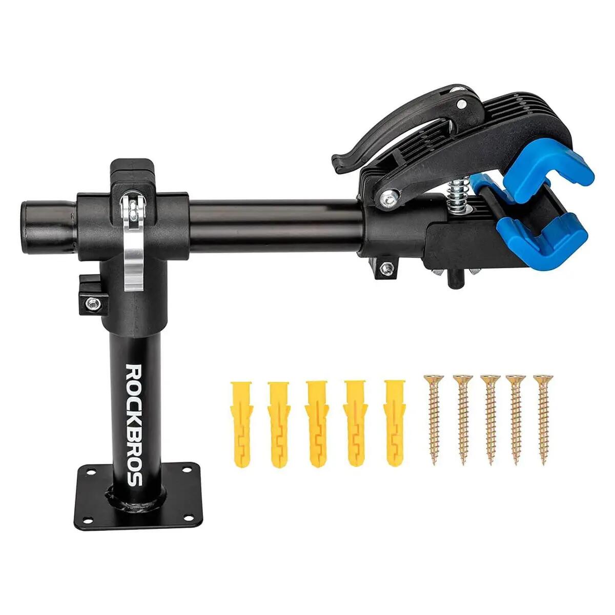 Bike Repair Stand Steel Wall Mount Quick Release 360° Rotatable
