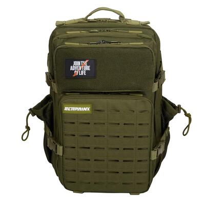 Rugzak elitex v2 wit zwart 45l cabine training waterdicht