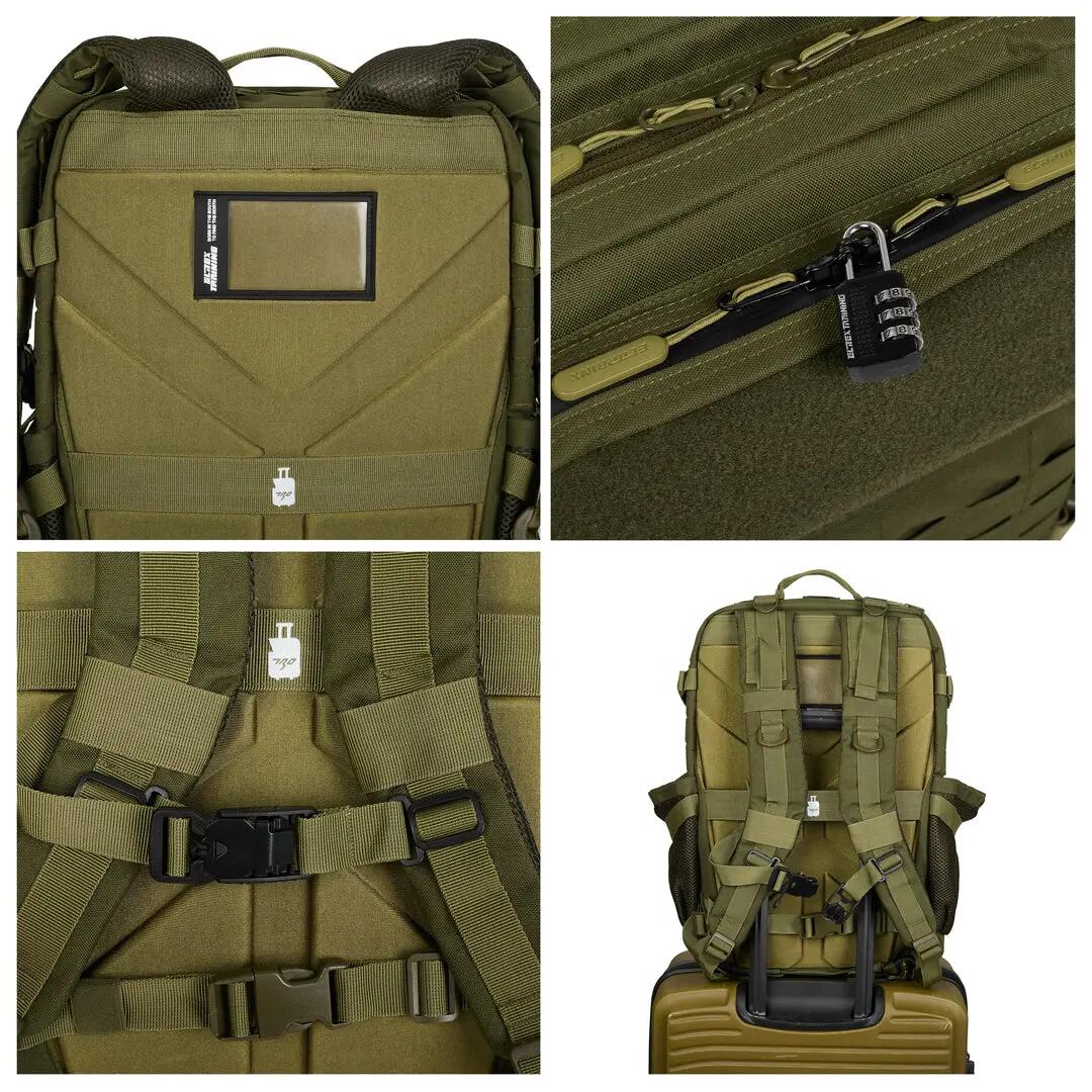 Sac à Dos Elitex V2 Vert 45L Cabine Entraînement Imperméable 2/8
