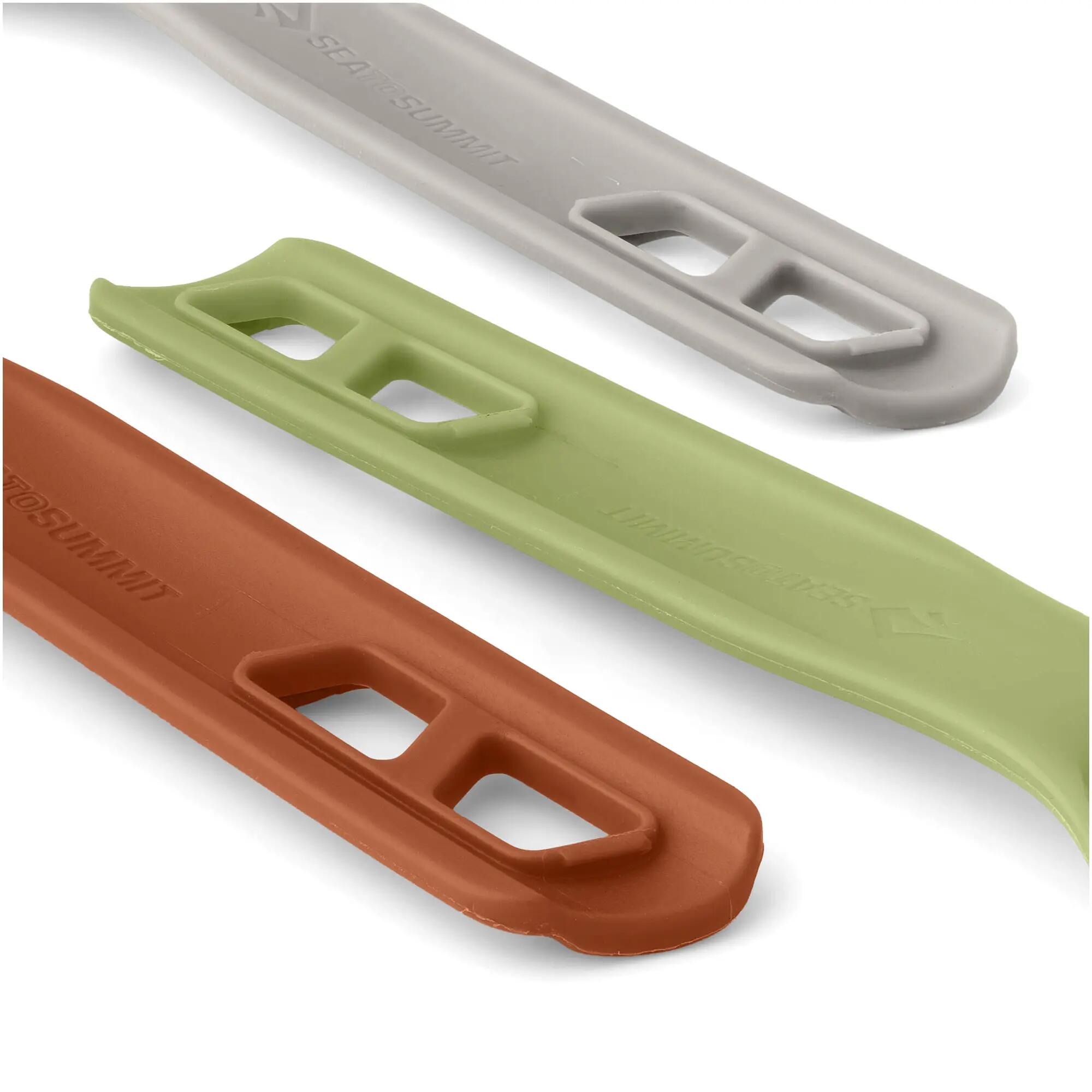 Horizon Cutlery Set 3-teilig grau 3-teilig - Farbe moonstruck 3/4