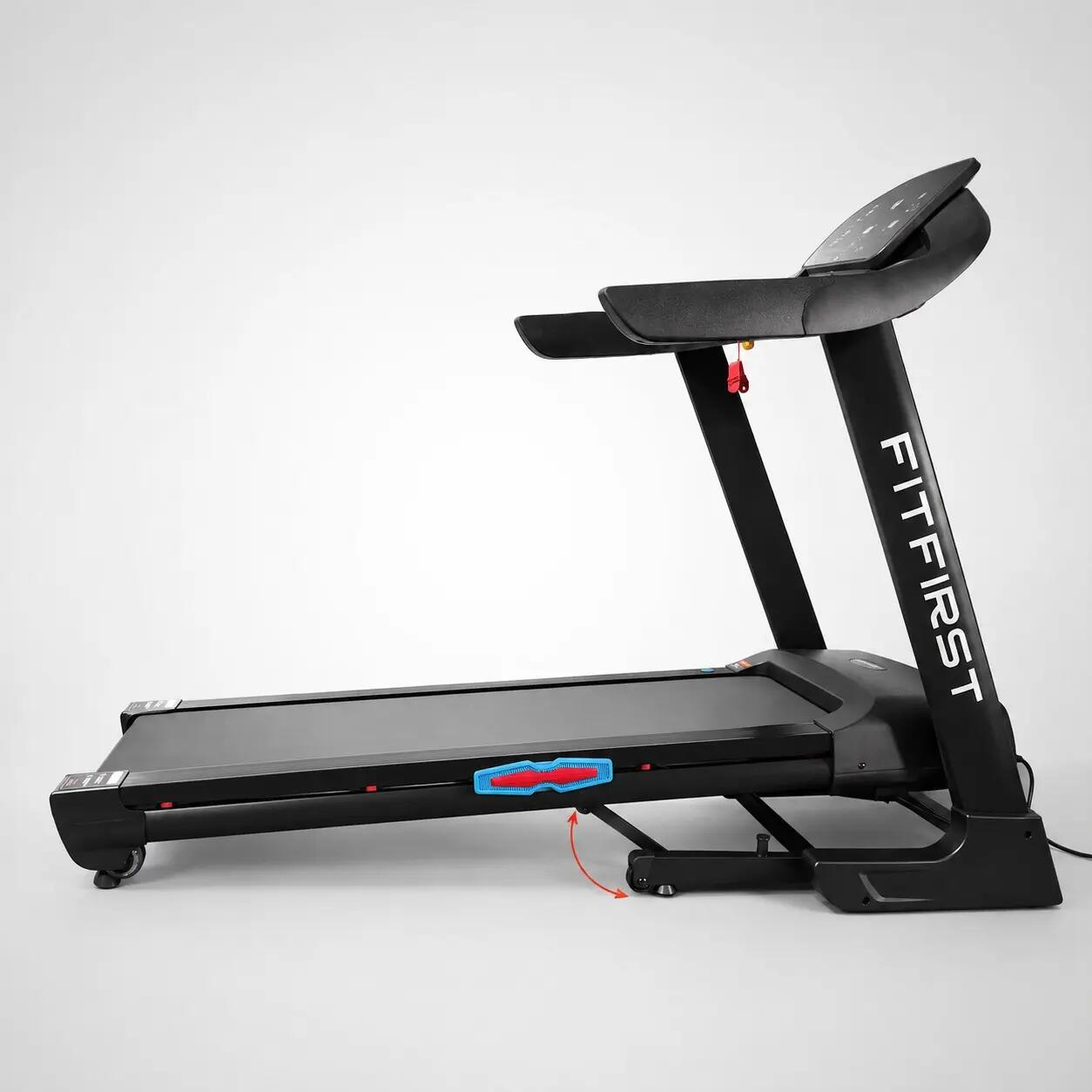 Fitness loopband inklapbaar 16 km/u helling 15% tot 135 kg Sprinter Pro 3/9